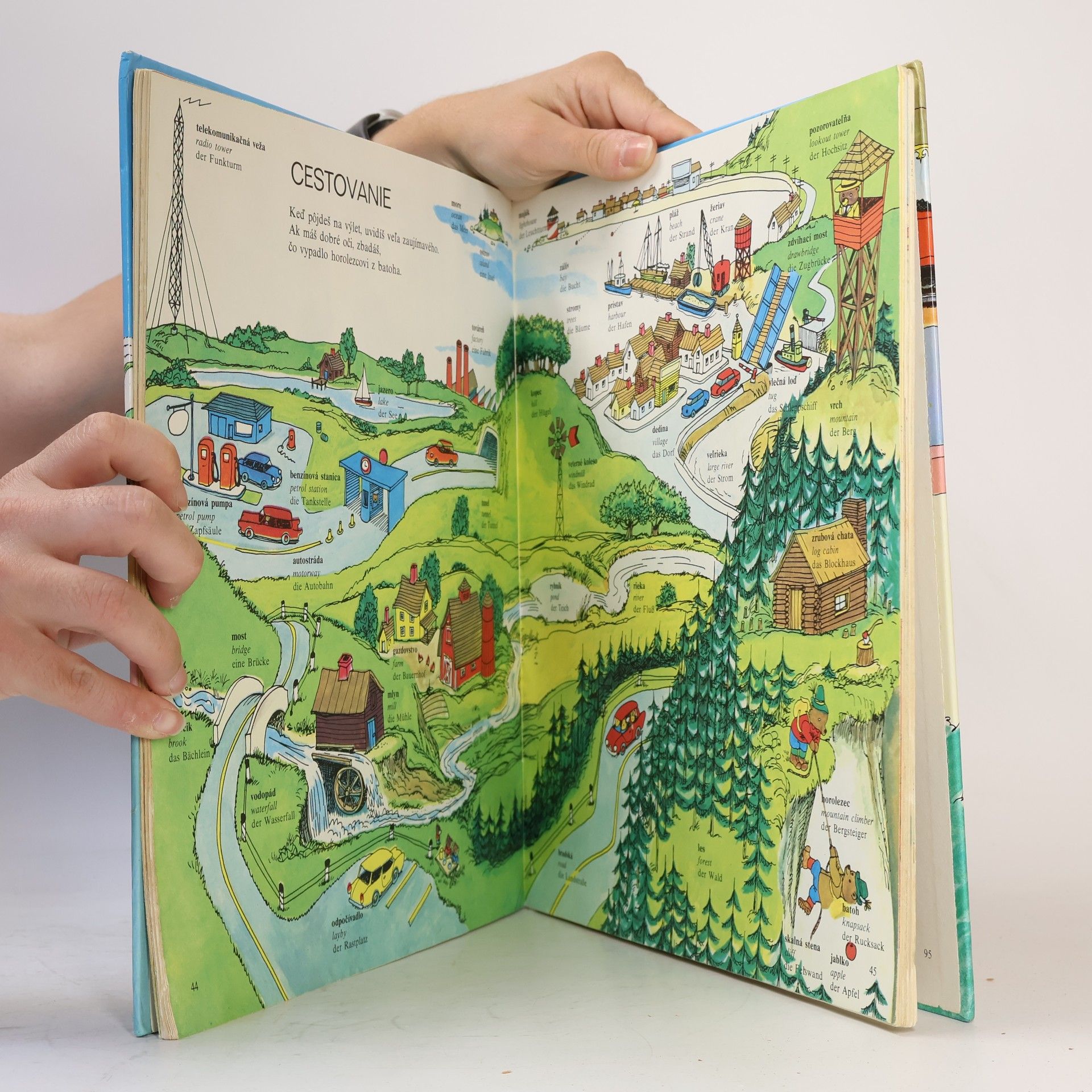 Richard Scarry Veľký obrázkový slovník. Slovensko-anglicko-nemecký