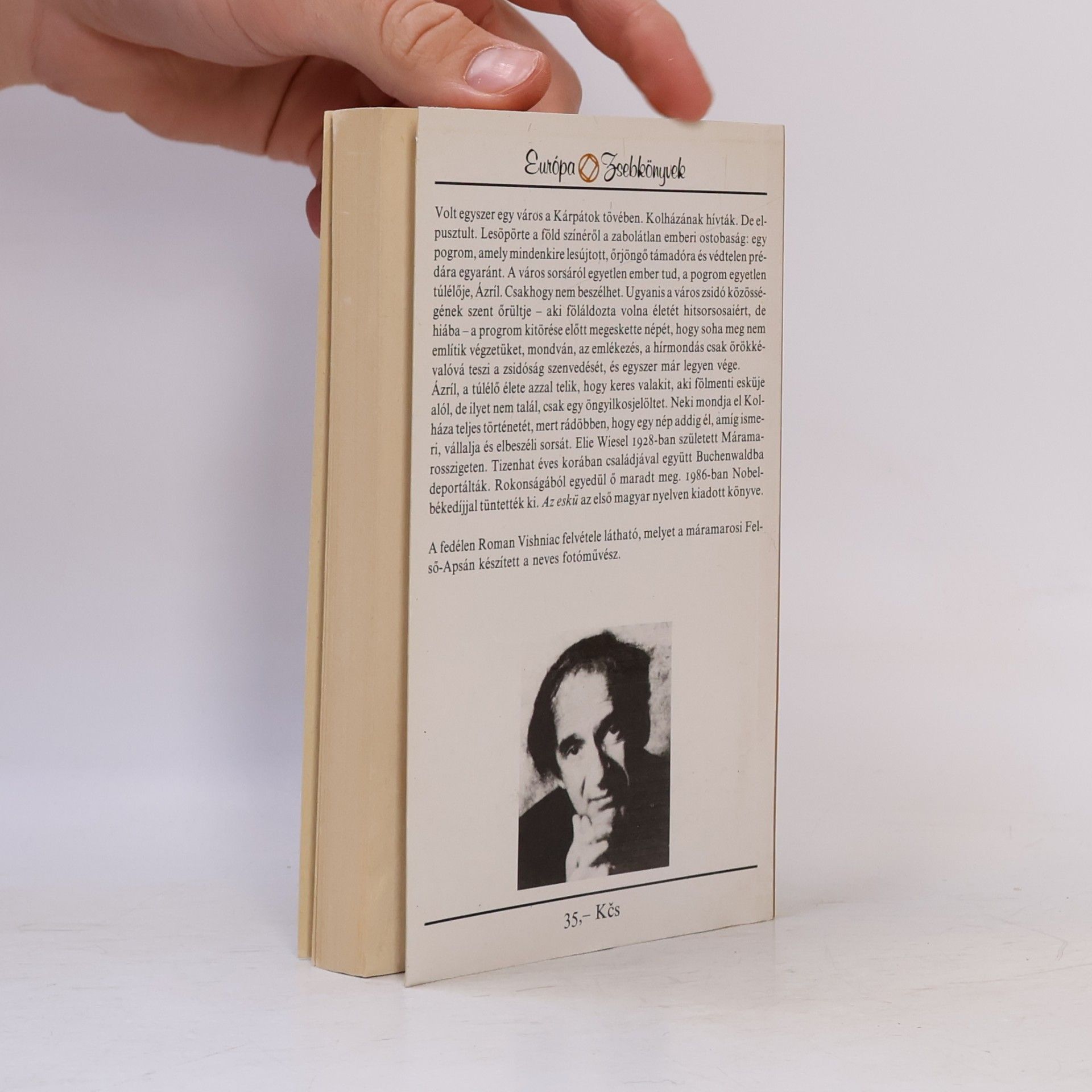 Elie Wiesel Az eskü