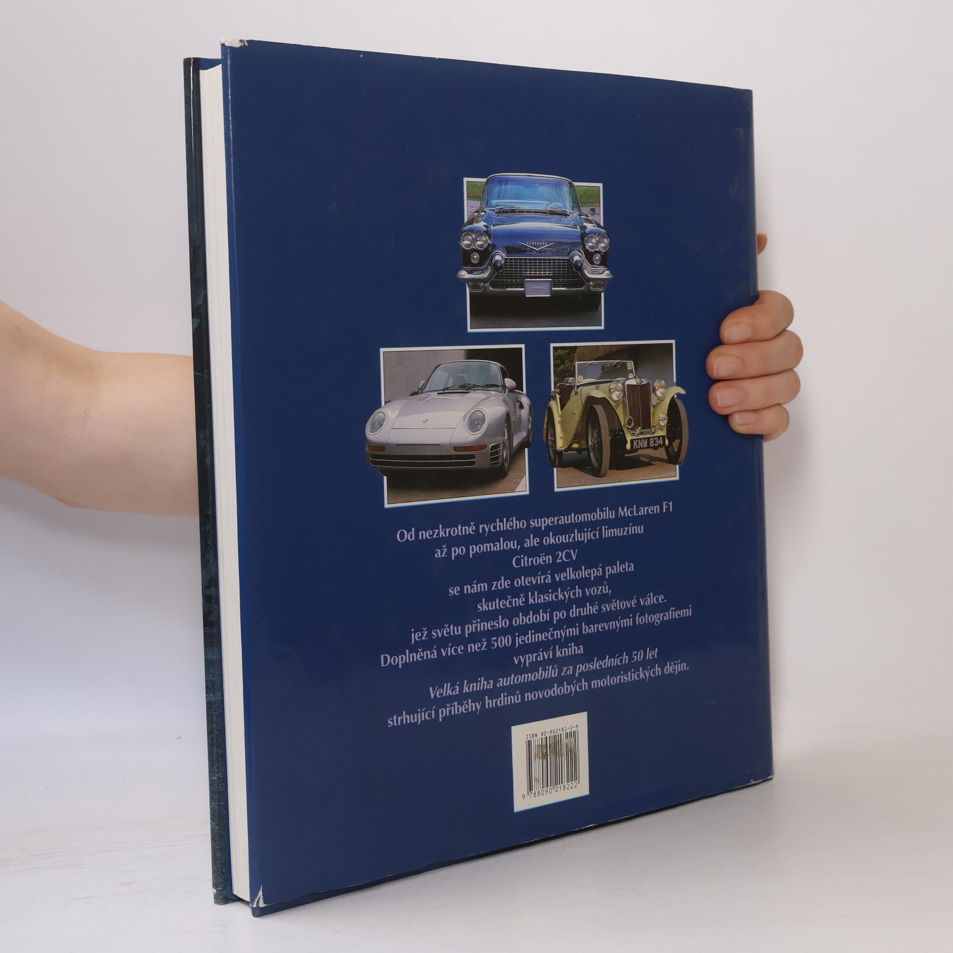 Jonathan Wood Velká kniha automobilů za posledních 50 let. Nejslavnější automobily světa.