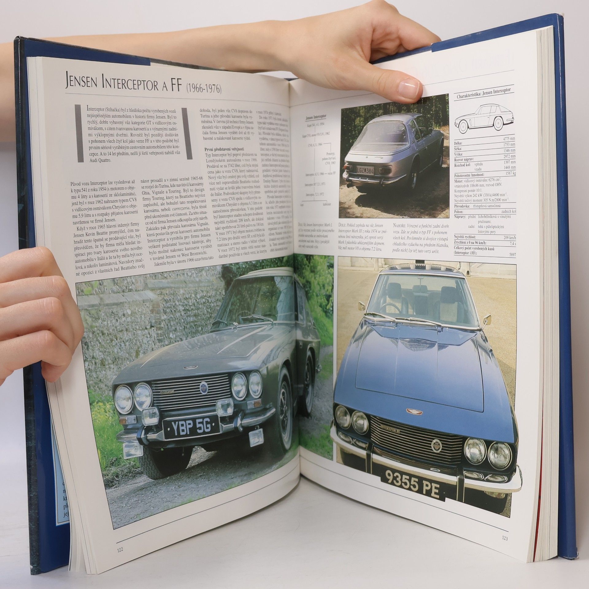 Jonathan Wood Velká kniha automobilů za posledních 50 let. Nejslavnější automobily světa.