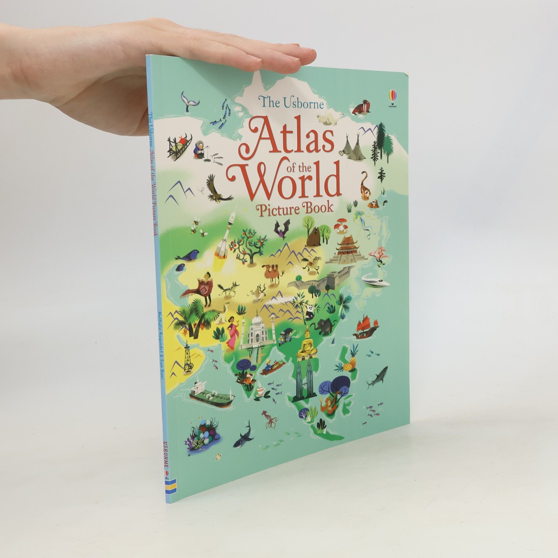 Nathalie Ragondet Usborne Atlas of the World Picture Book