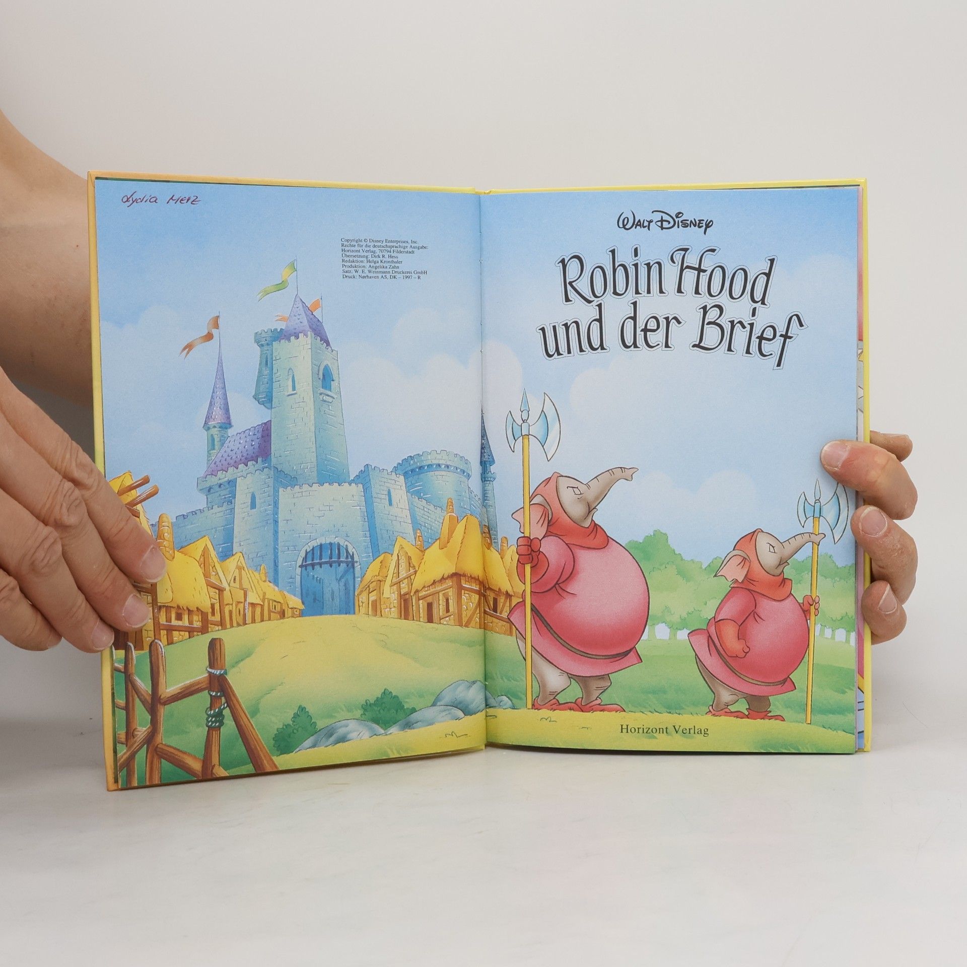 Kolektiv autorů Robin Hood und der Brief