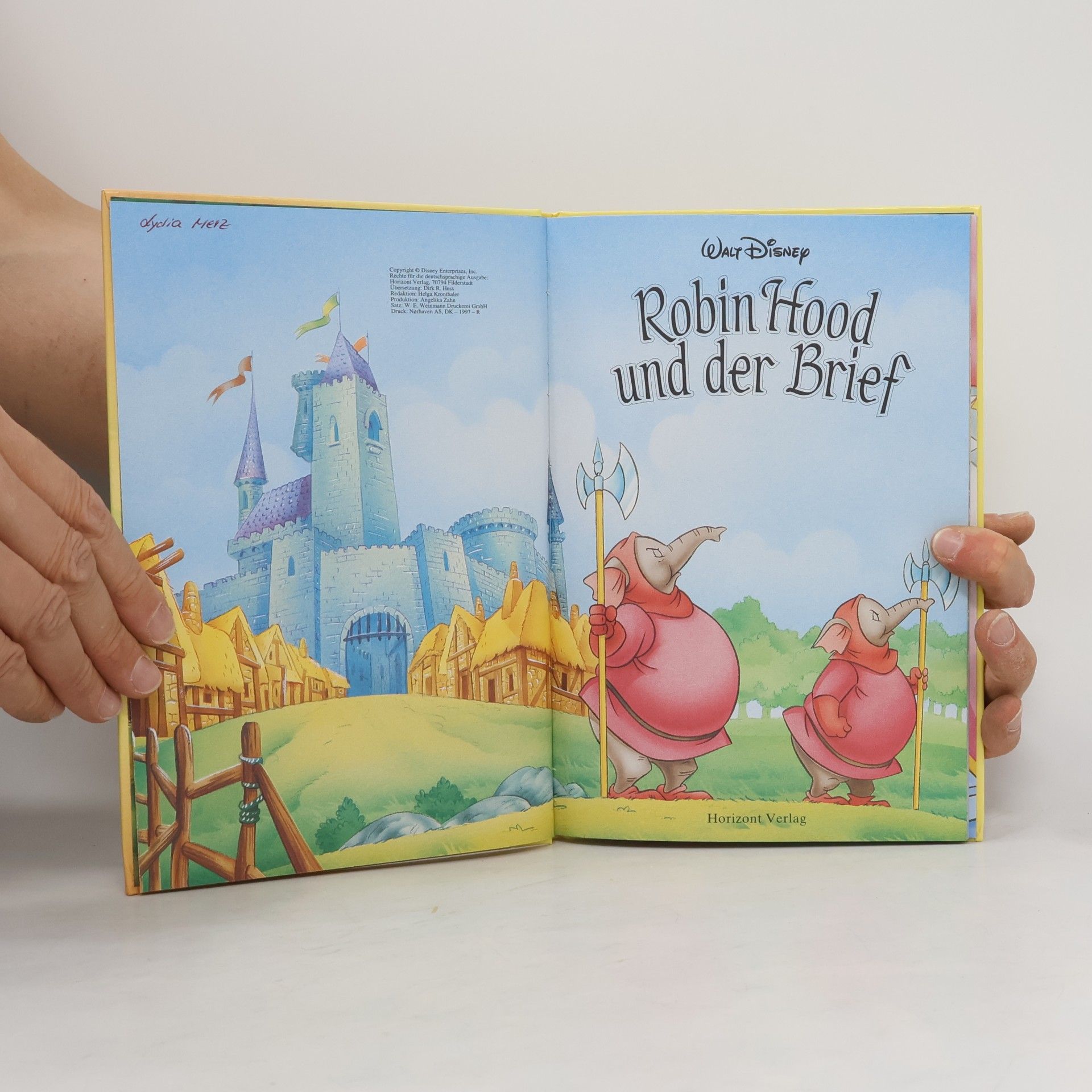 Kolektiv autorů Robin Hood und der Brief