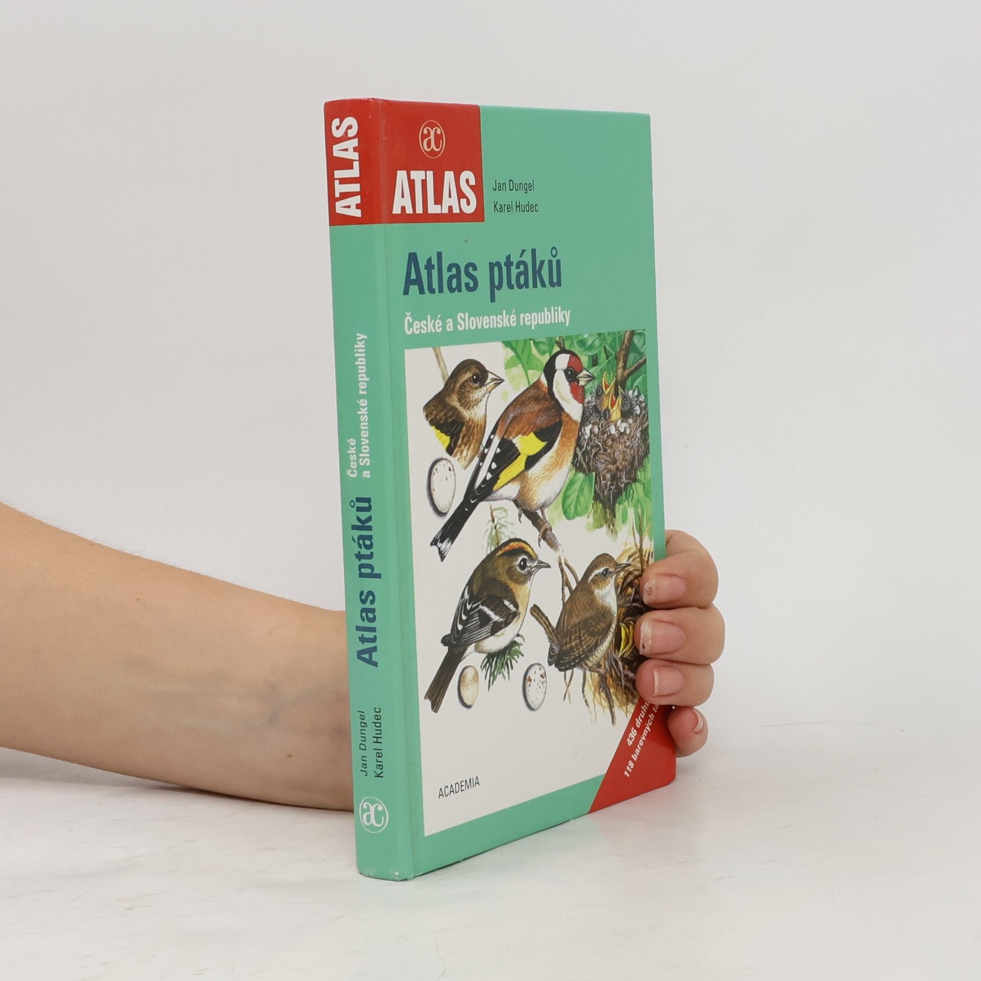 Jan Dungel Atlas ptáků České a Slovenské republiky