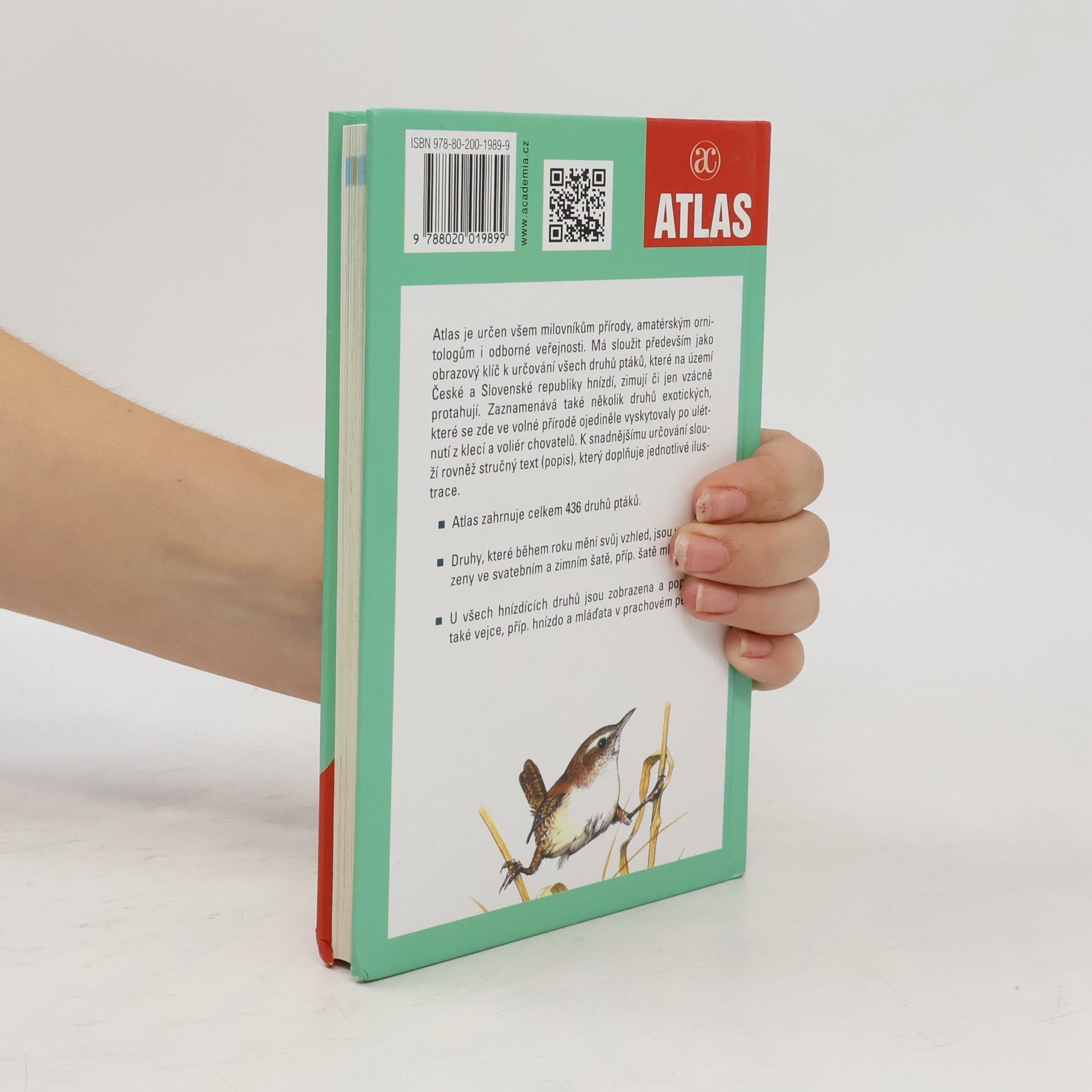 Jan Dungel Atlas ptáků České a Slovenské republiky