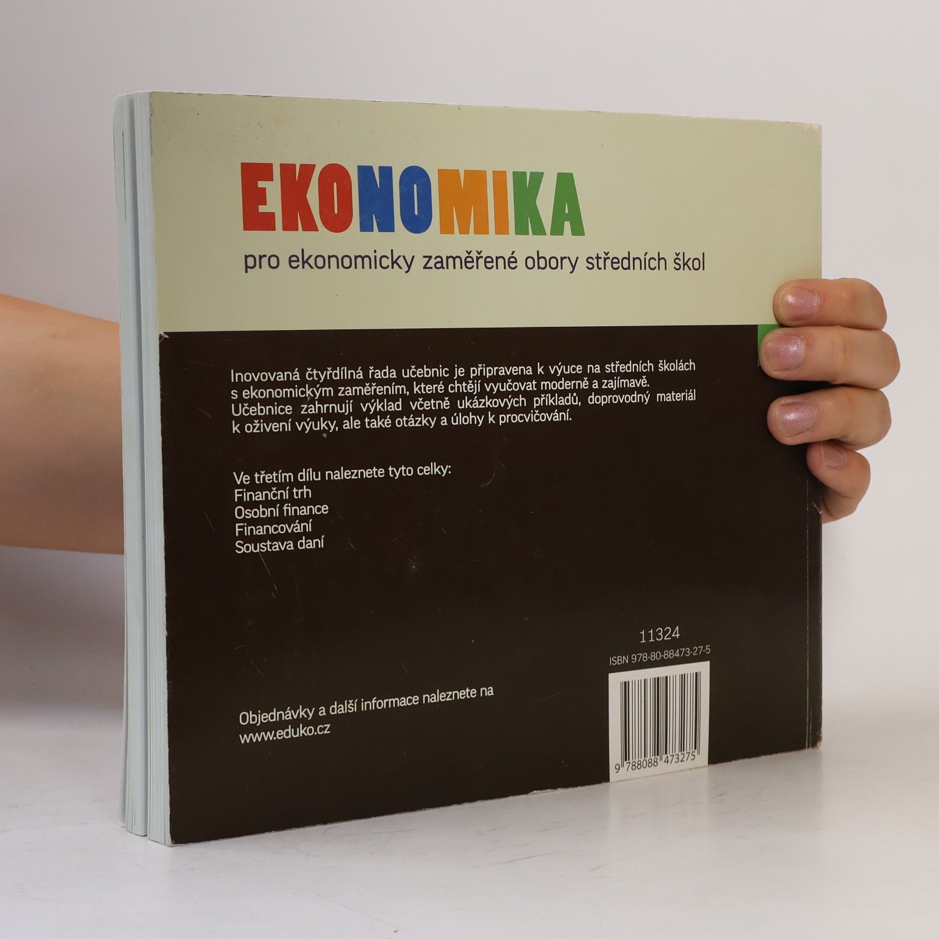 Petr Klínský Ekonomika 3 pro ekonomicky zaměřené obory SŠ
