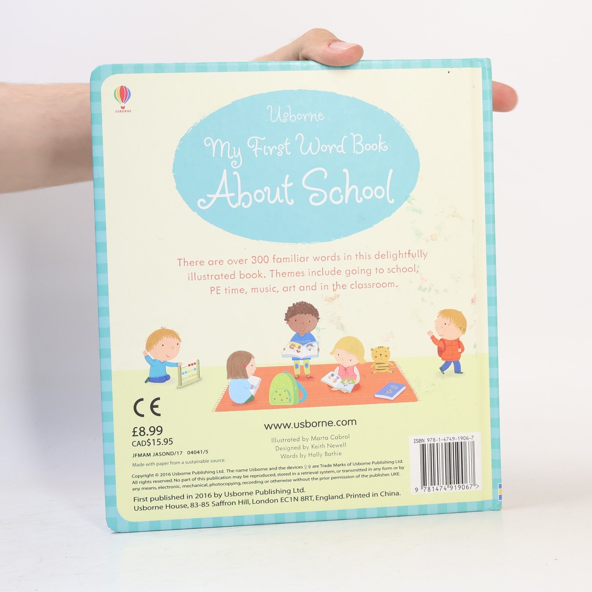 Marta Cabrol My First Word Book About School