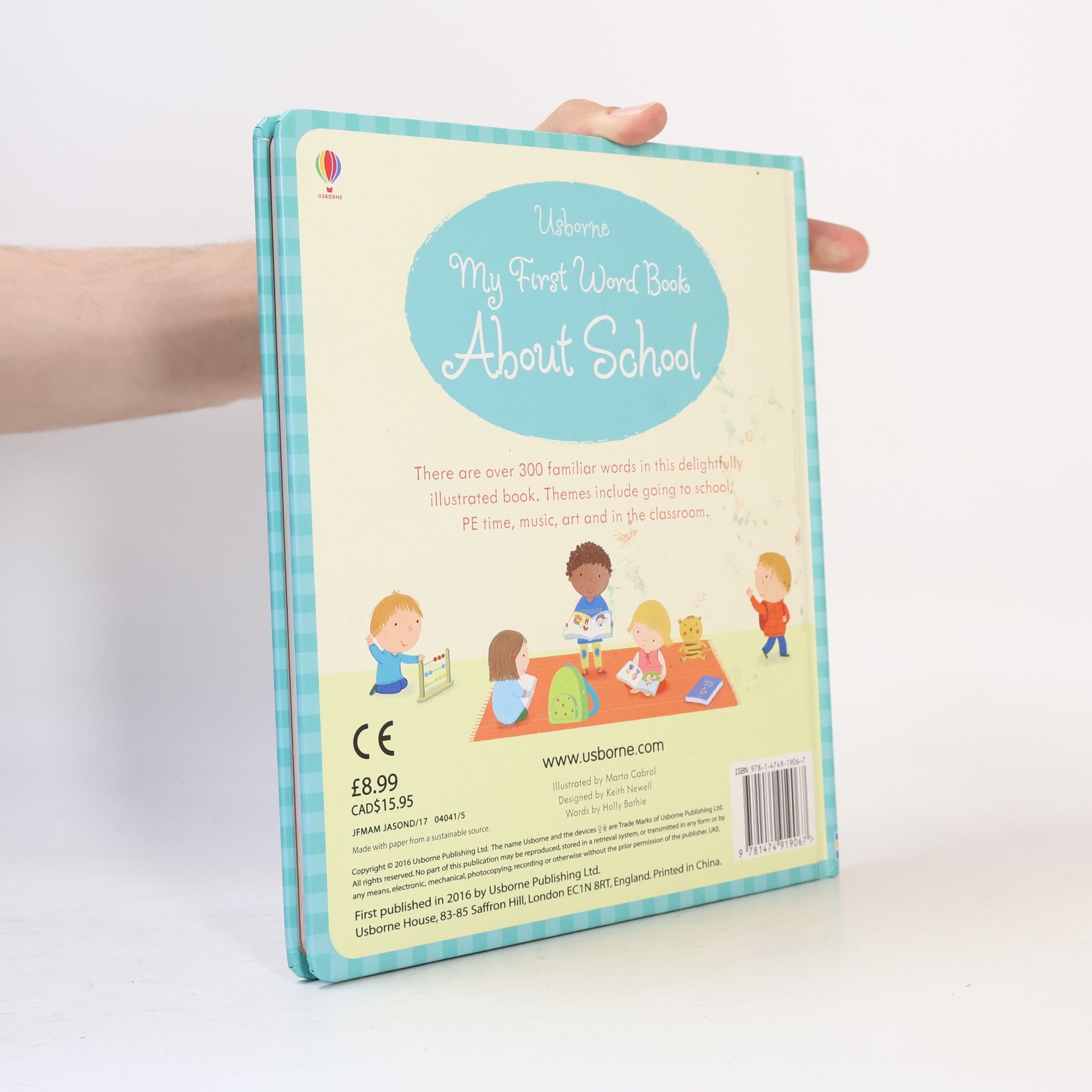 Marta Cabrol My First Word Book About School
