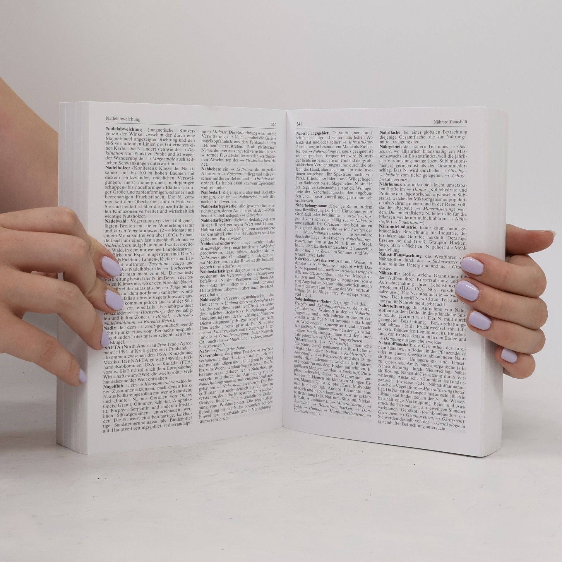 Hartmut Leser Diercke-Wörterbuch allgemeine Geographie