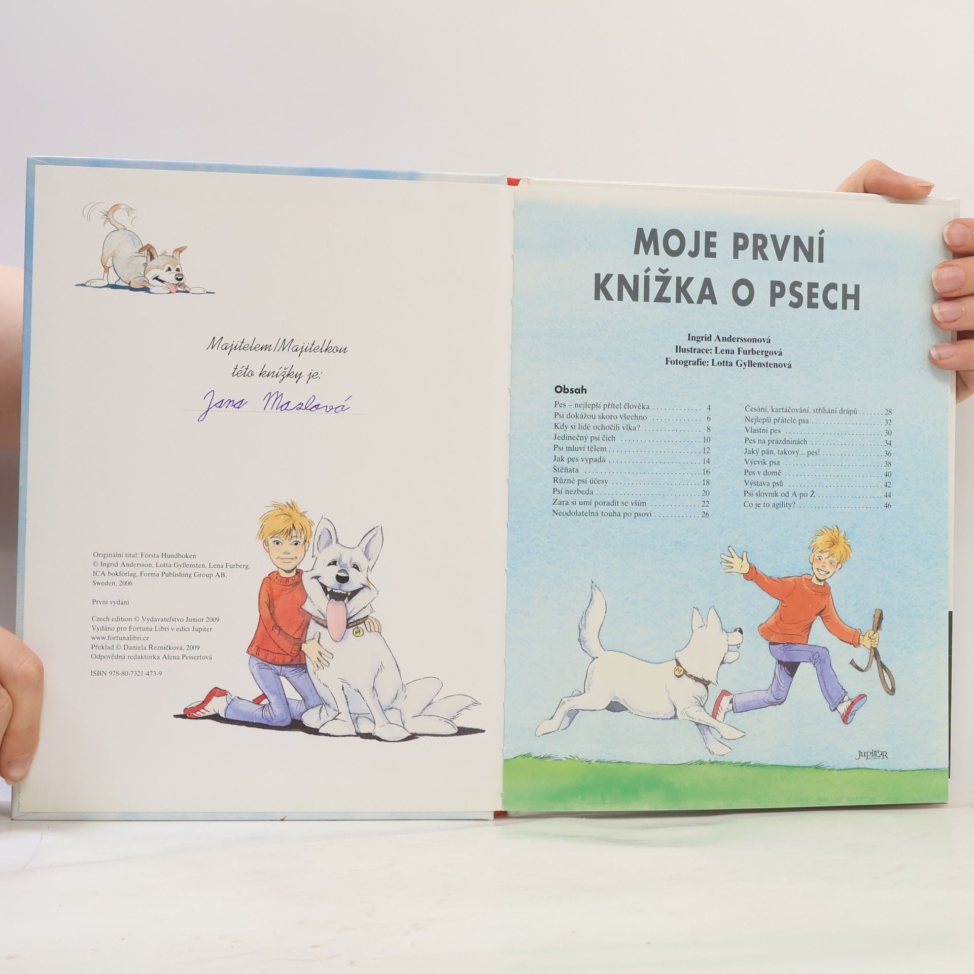 Ingrid Andersson Moje první knížka o psech