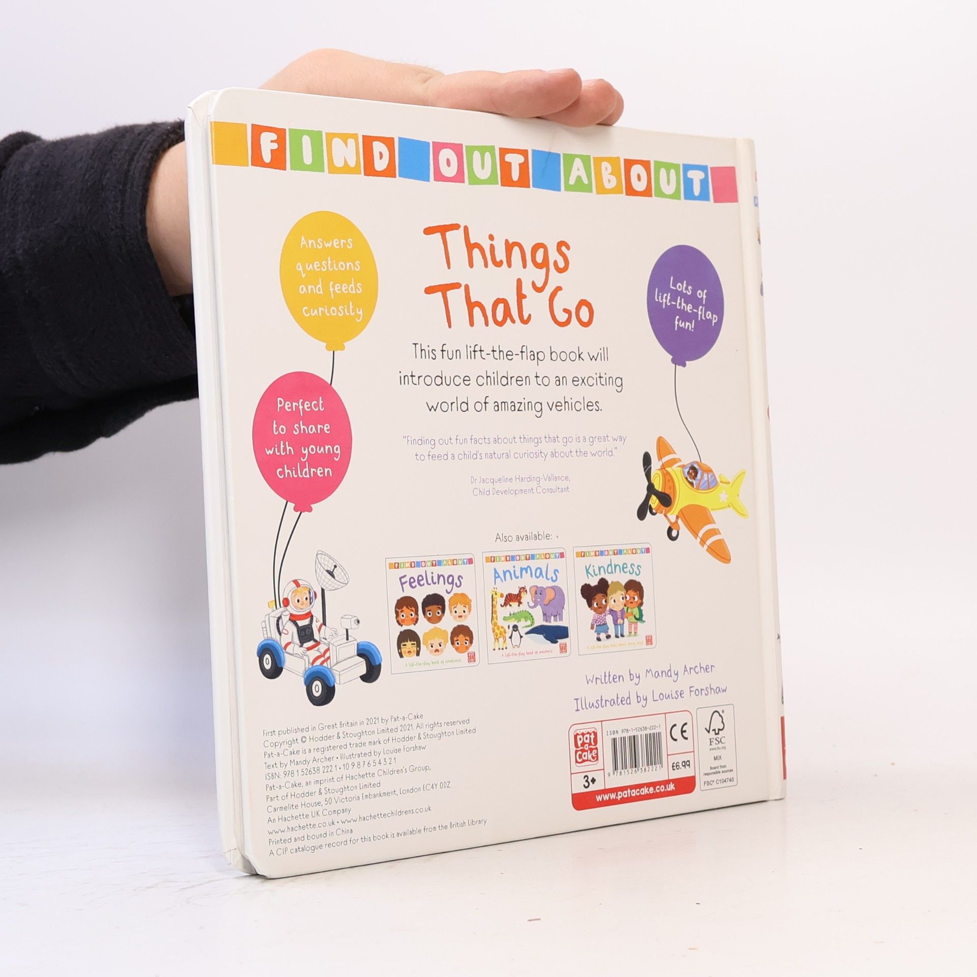 Mandy Archer Find Out About: Things That Go: A Lift-the-Flap Book About Vehicles