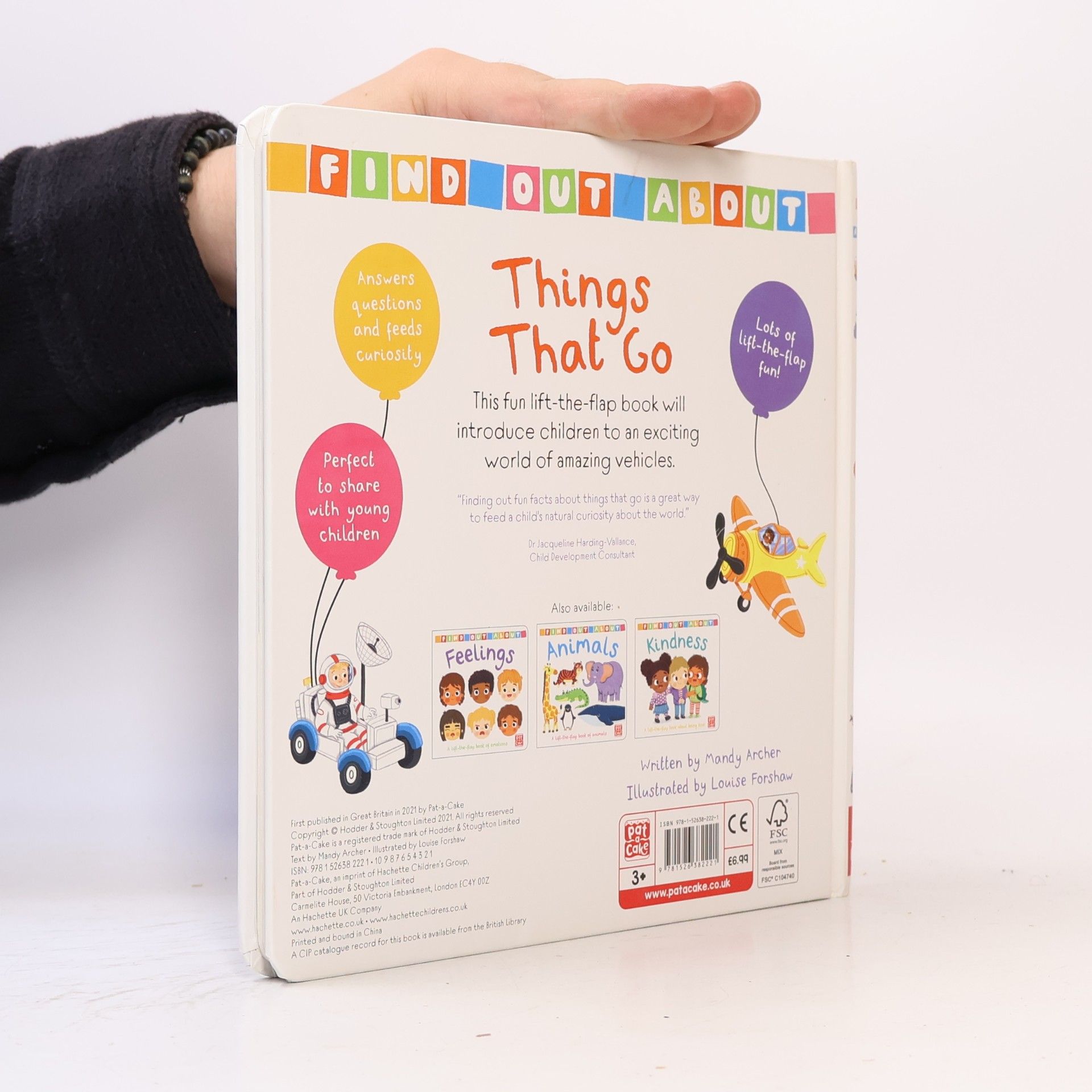 Mandy Archer Find Out About: Things That Go: A Lift-the-Flap Book About Vehicles