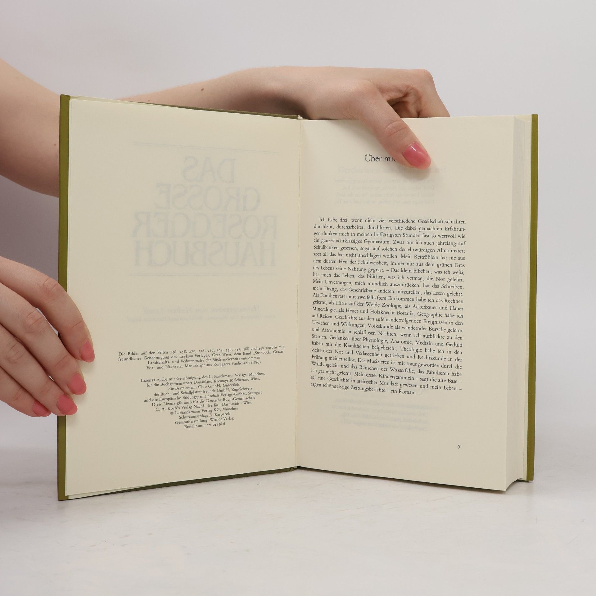 Peter Rosegger Das grosse Rosegger Hausbuch