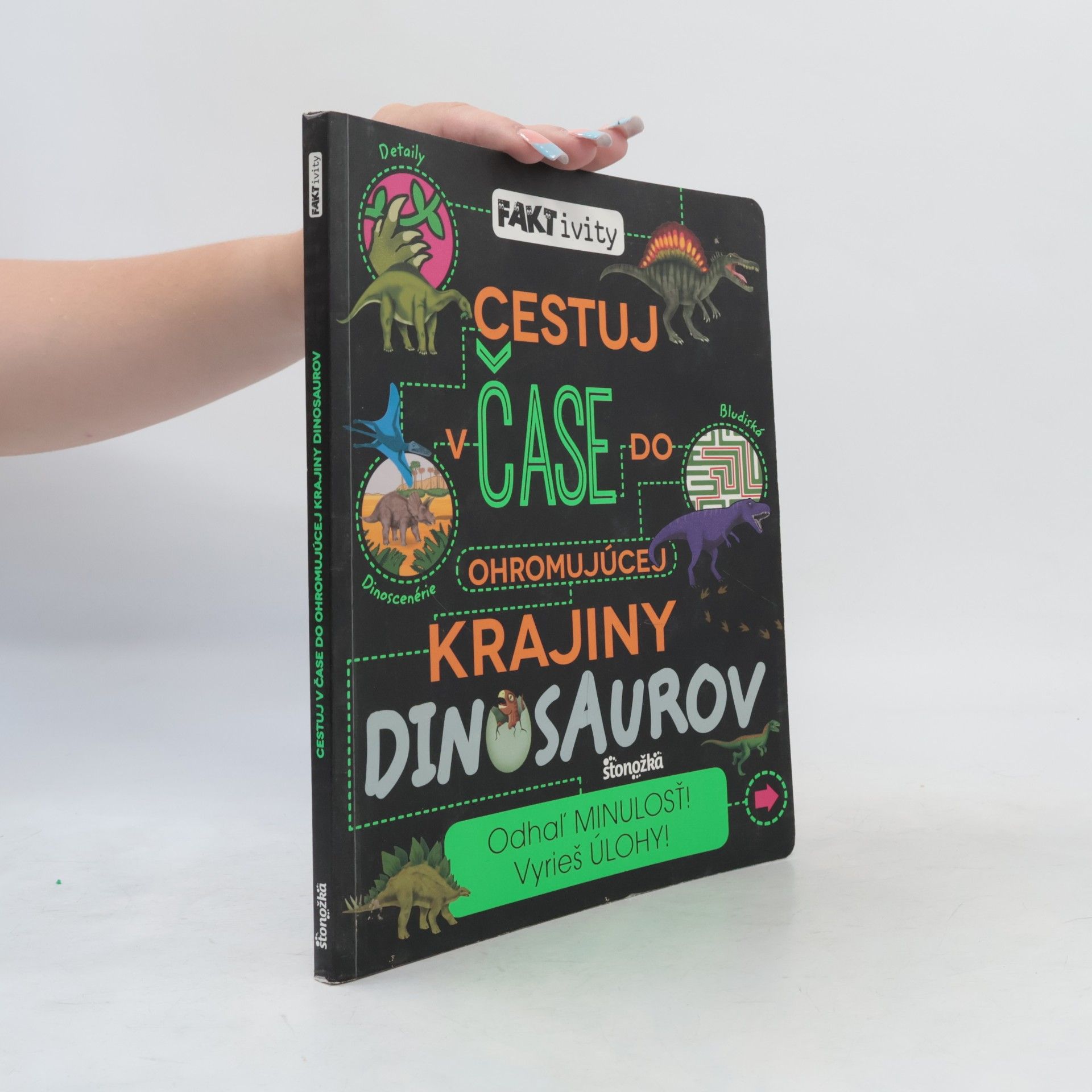 Autorenkollektiv Cestuj v čase do ohromujúcej krajiny dinosaurov