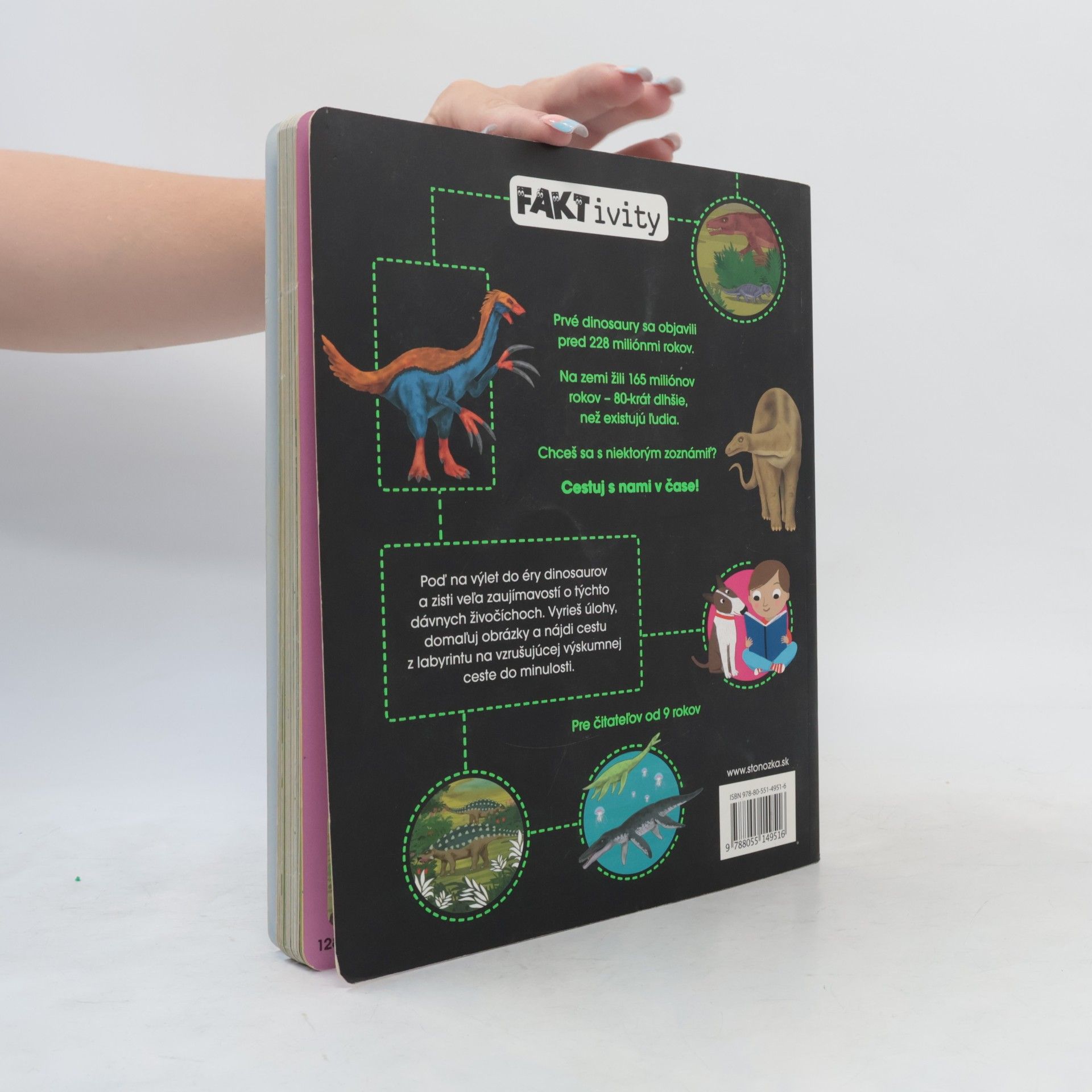 Autores varios Cestuj v čase do ohromujúcej krajiny dinosaurov