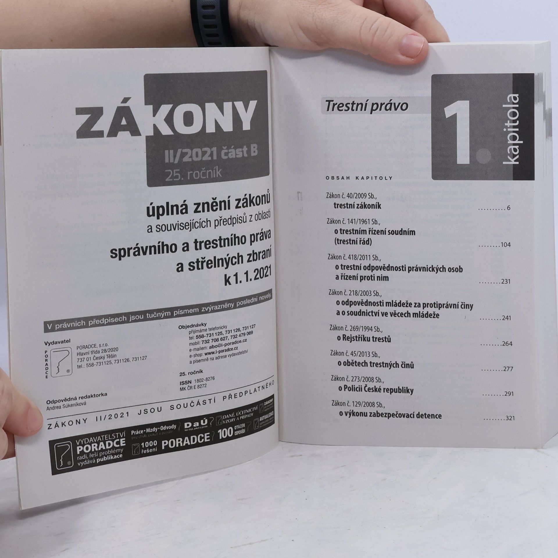 Various authors Zákony 2021 II.: část B