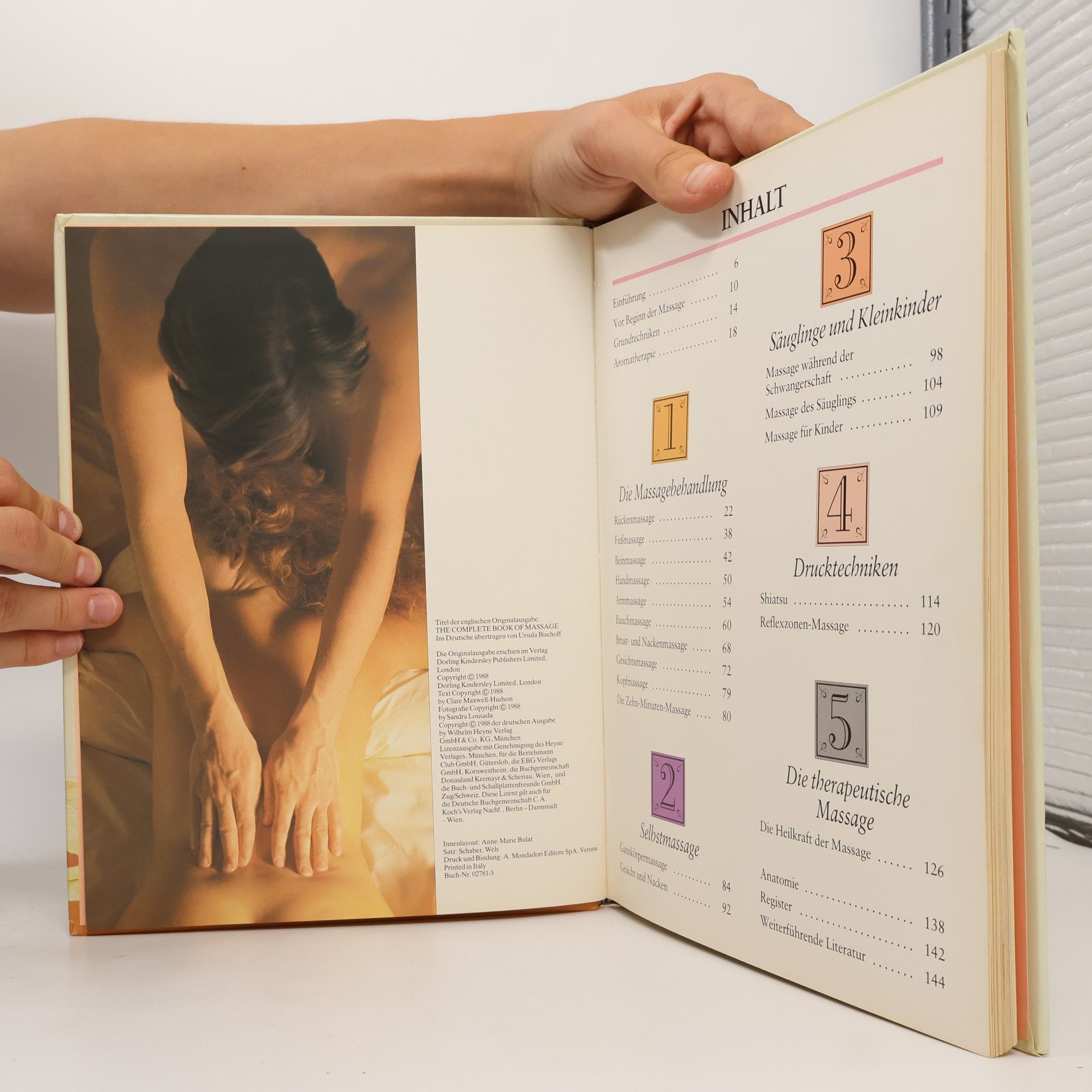 Clare Maxwell-Hudson Das große Handbuch der Massage