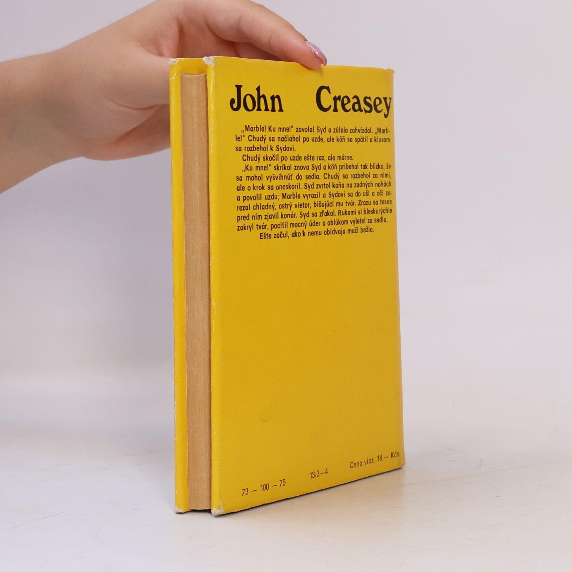 John Creasy Smrť dostihového koňa