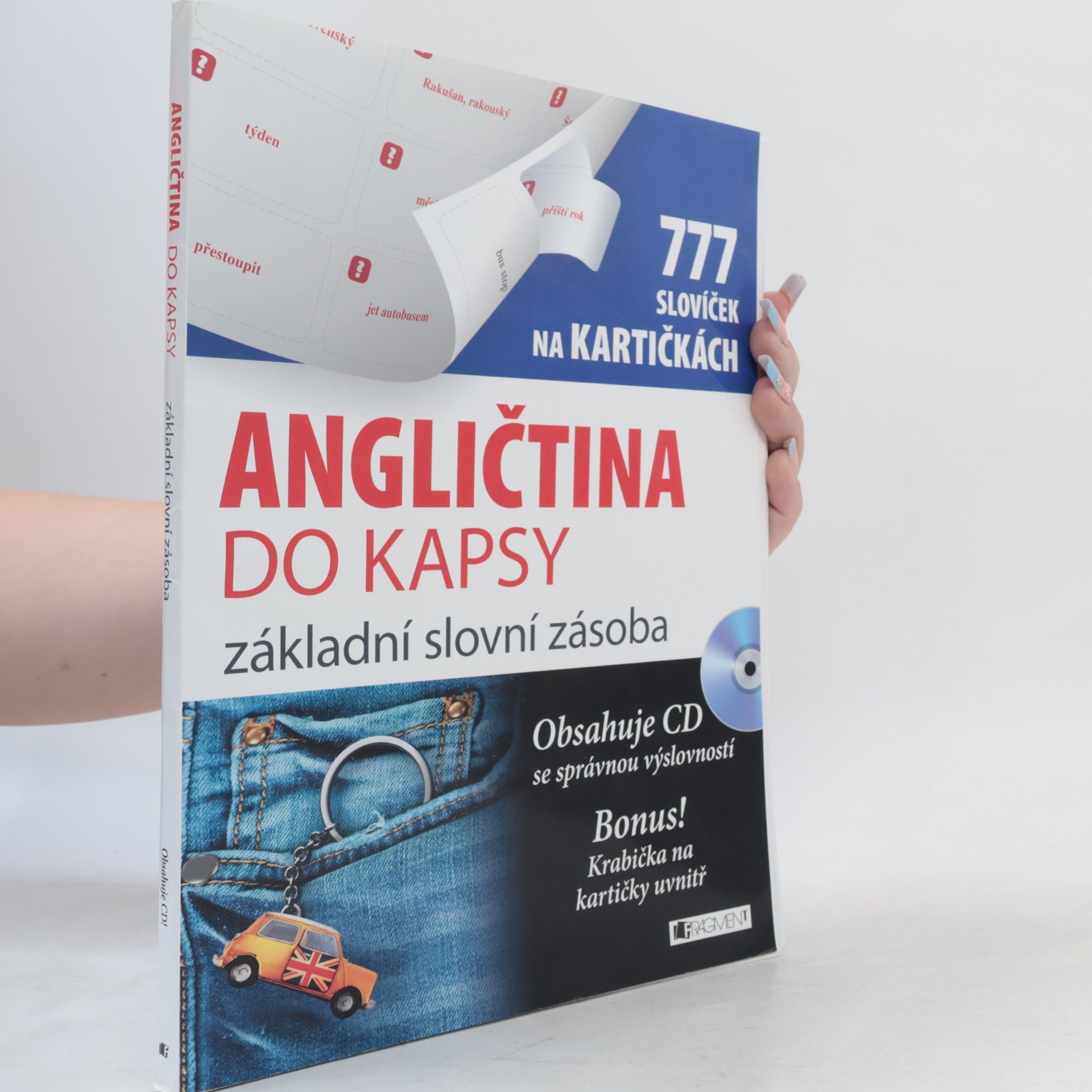 Autorenkollektiv Angličtina do kapsy : základní slovní zásoba : 777 slovíček na kartičkách