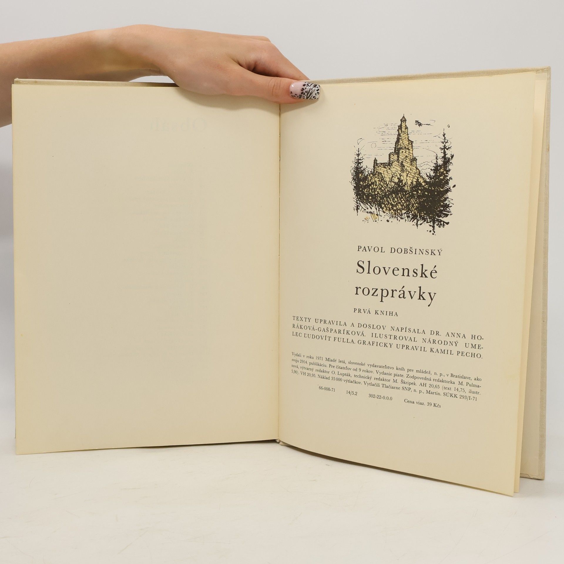 Pavol Dobšinský Slovenské rozprávky 1