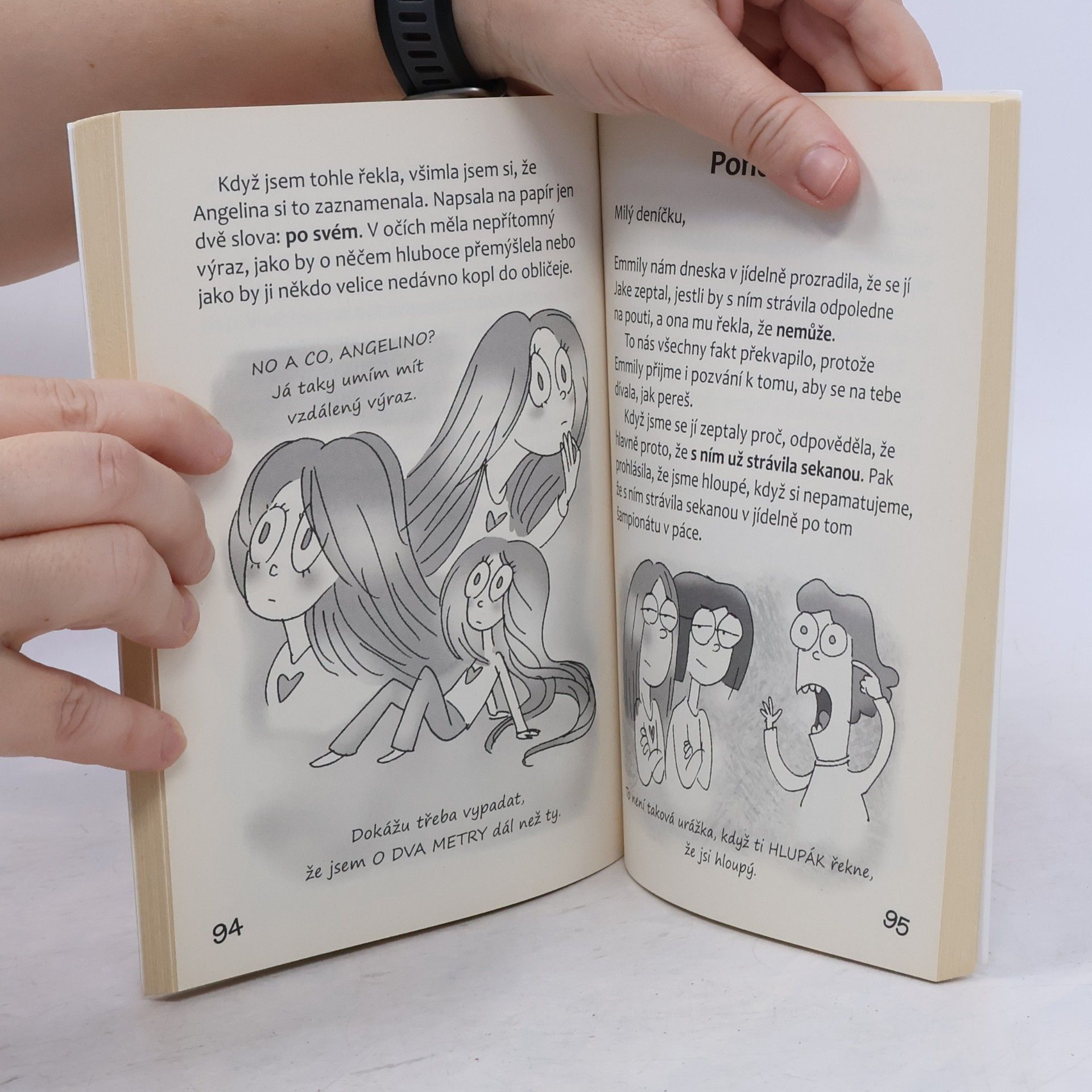 Jim Benton Můj milý deníčku: Příběhy z Mackerelské základní školy. Fakt nejsou kluci z jiné planety?