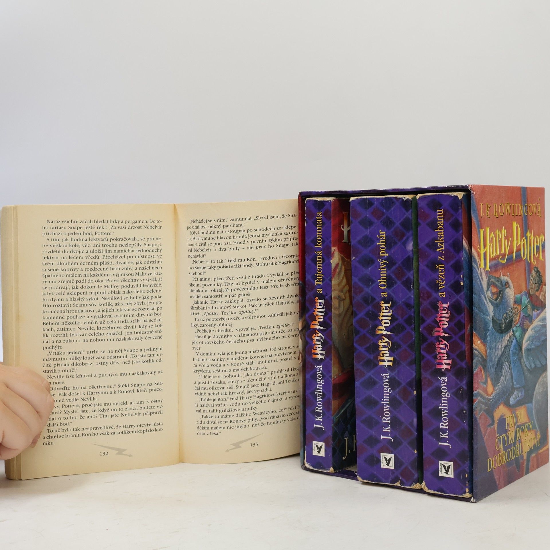 Joanne K. Rowlingová Harry Potter 1-4