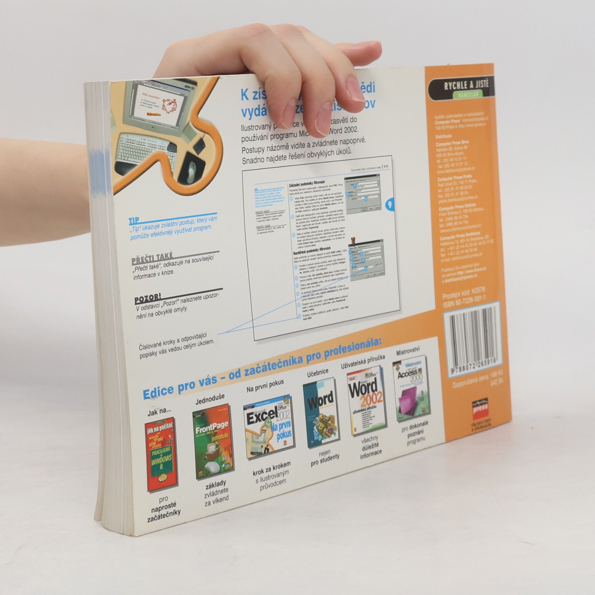 Tomáš Šimek Microsoft Word Office 2002. Na první pokus.