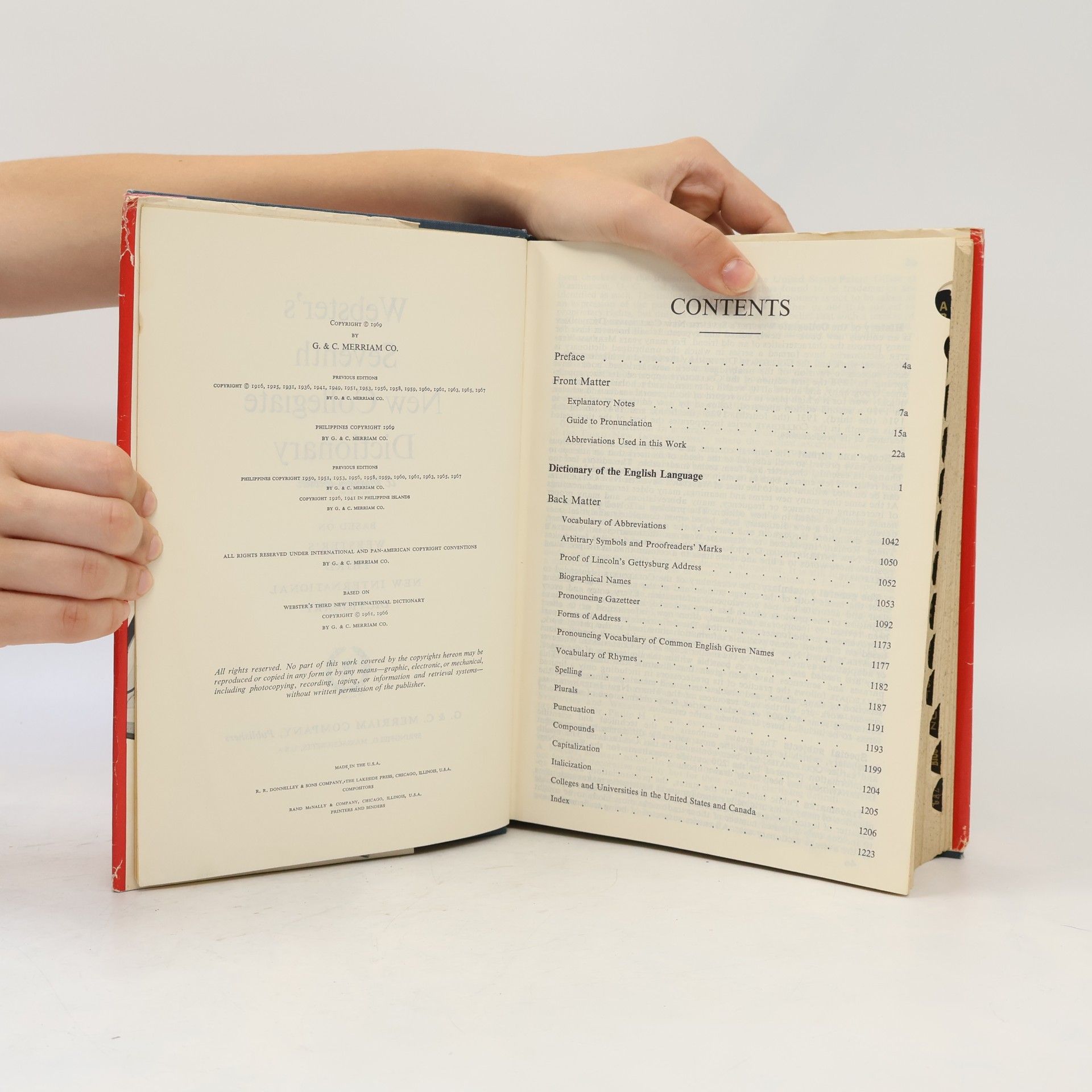 Kolektív autorov Webster's Seventh New Collegiate Dictionary