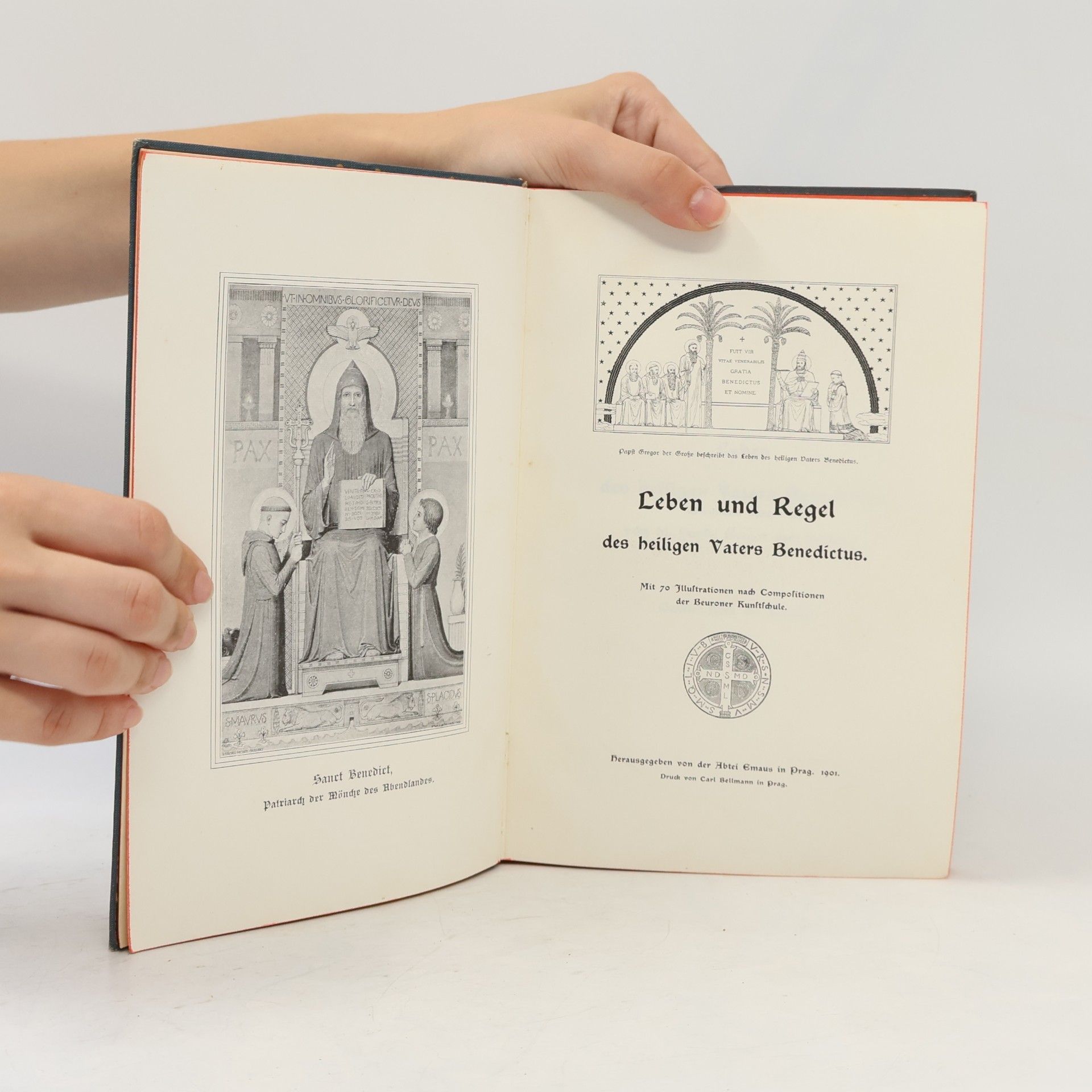 kolektiv Leben und Regel des heiligen Vaters Benedictus