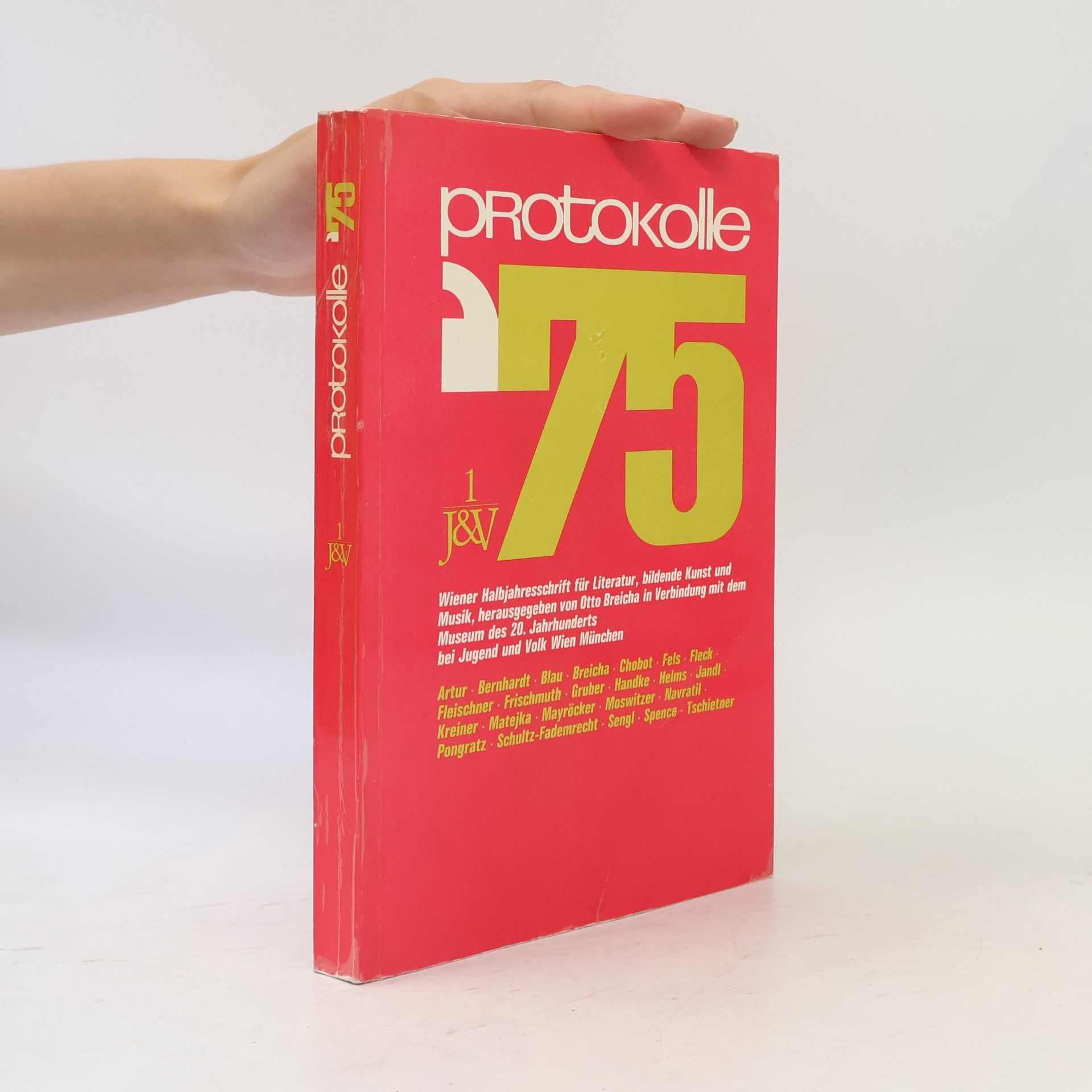Otto Breicha Protokolle '75