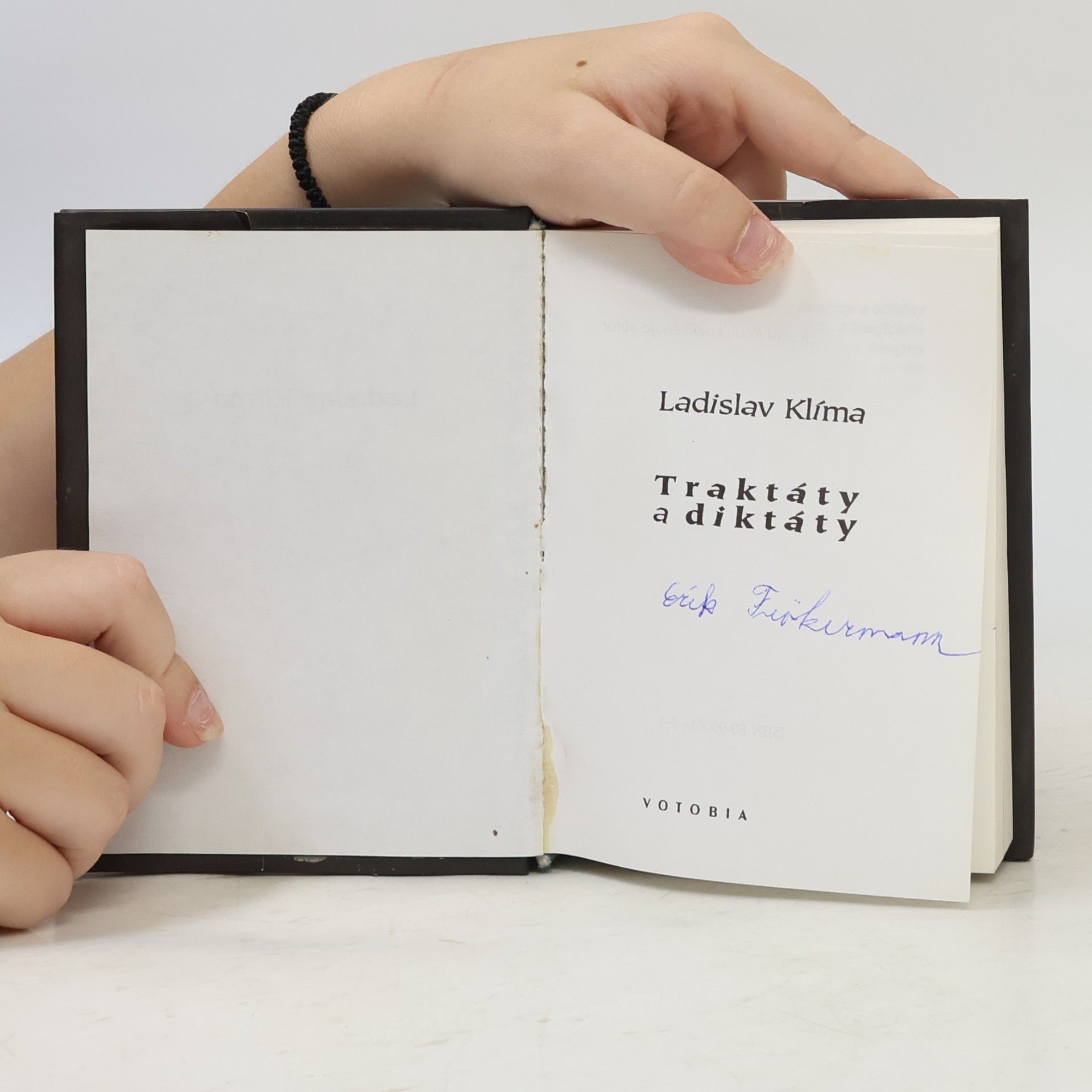 Ladislav Klíma Traktáty a diktáty