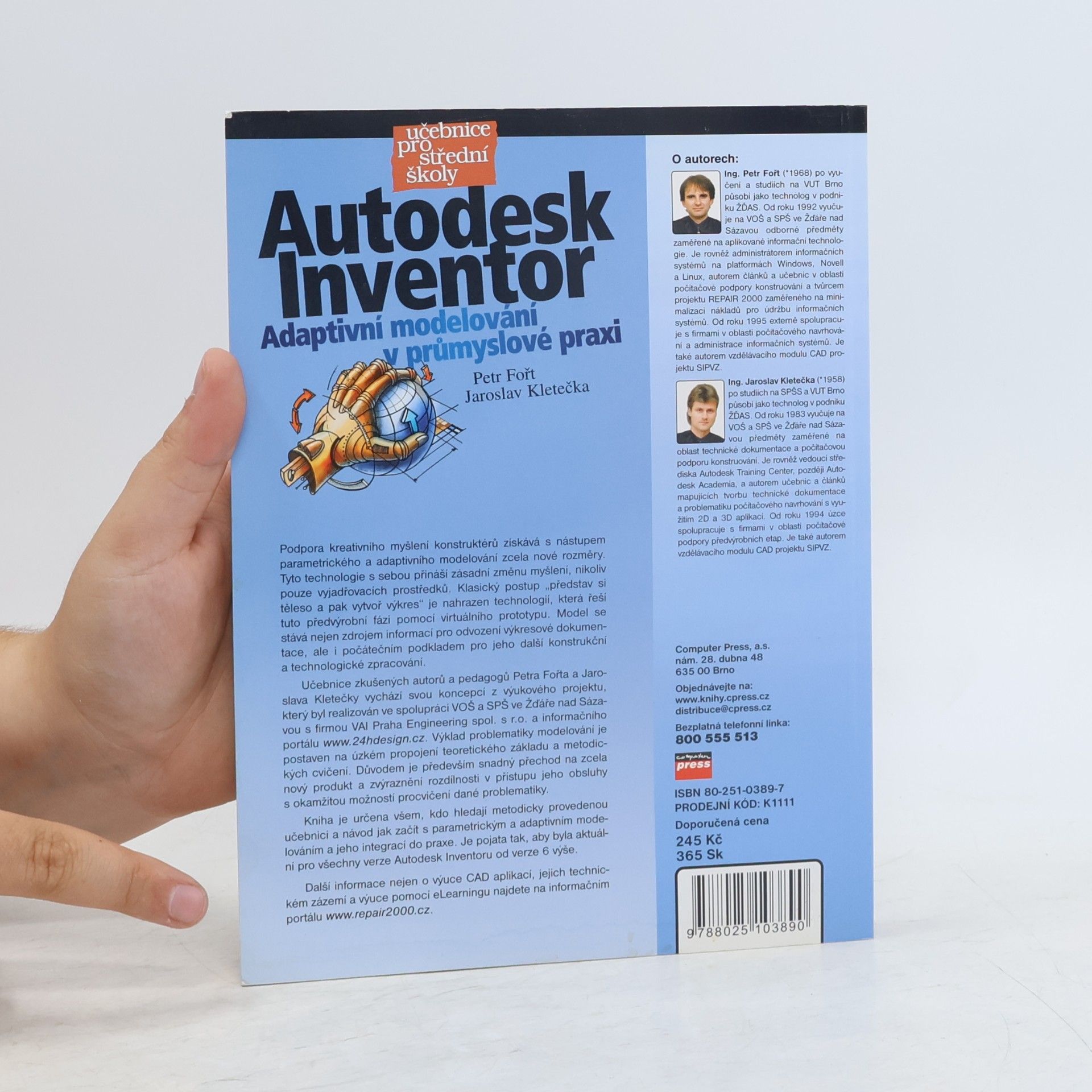 Jaroslav Kletečka Autodesk Inventor