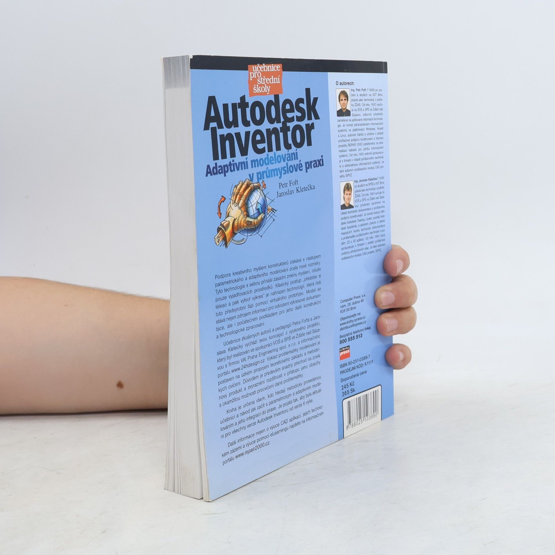 Jaroslav Kletečka Autodesk Inventor