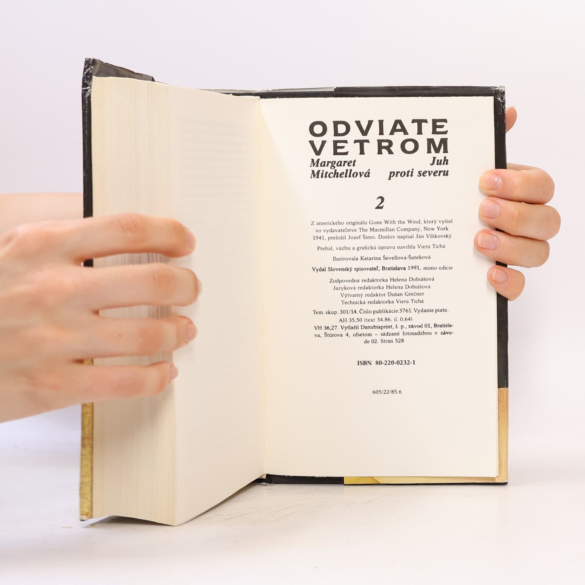 Margaret Mitchell Odviate vetrom 2. Juh proti severu