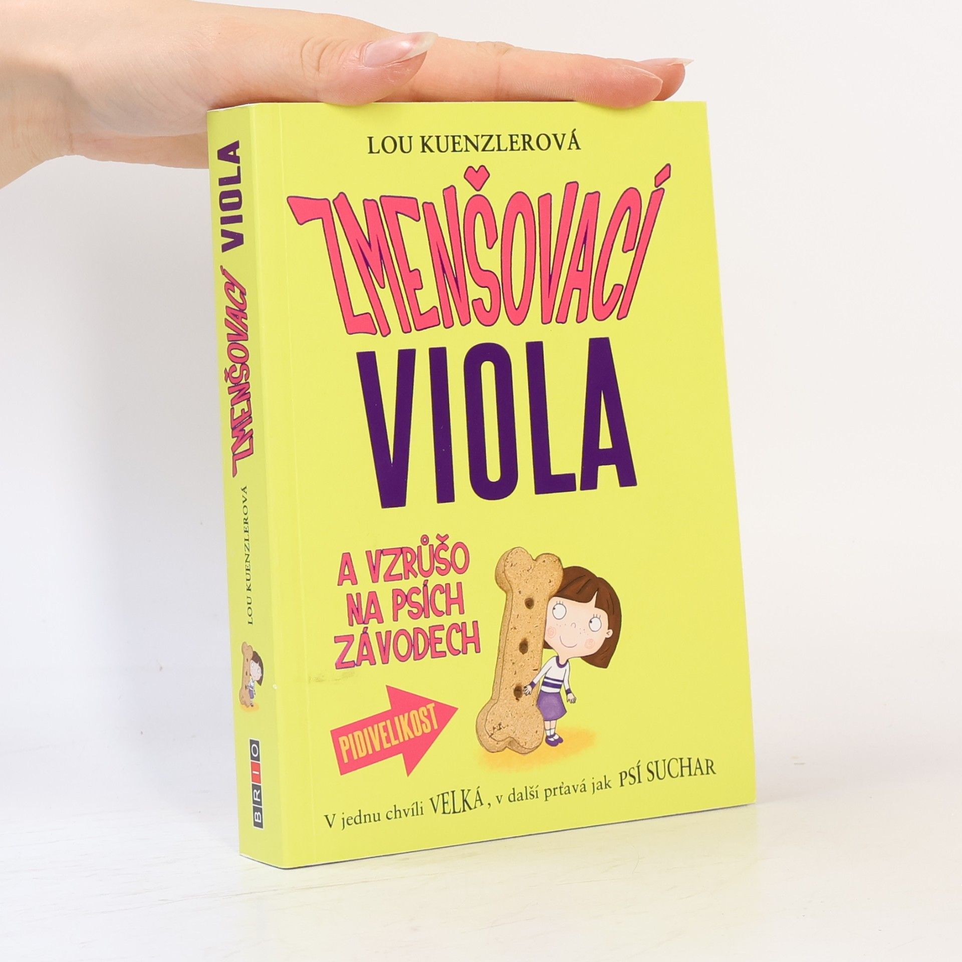 Lou Kuenzler Zmenšovací Viola a vzrůšo na psích závodech