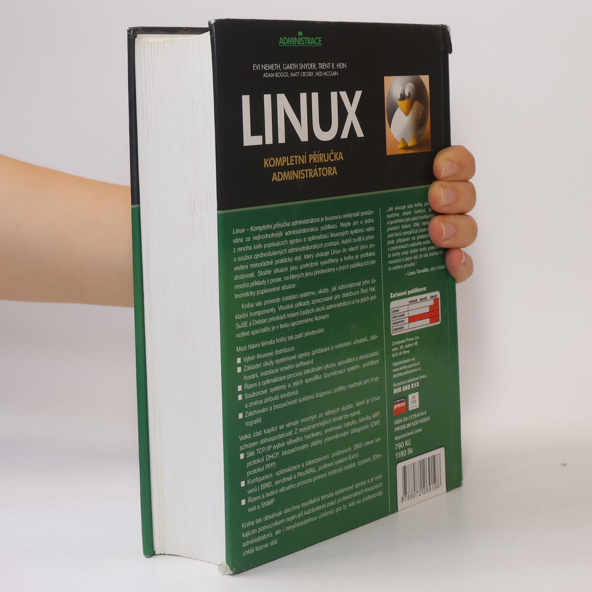Garth Snyder Linux - Kompletní příručka administrátora
