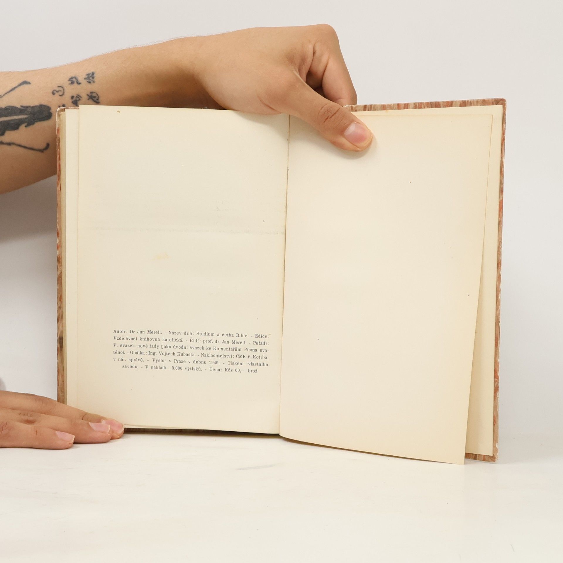 Jan Merell Studium a četba Bible