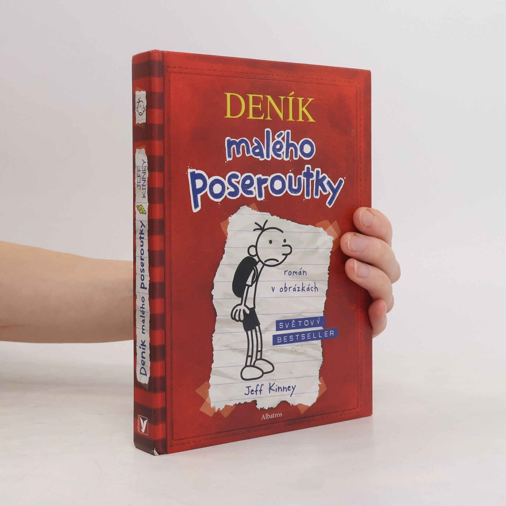 Jeff Kinney Deník malého poseroutky 1
