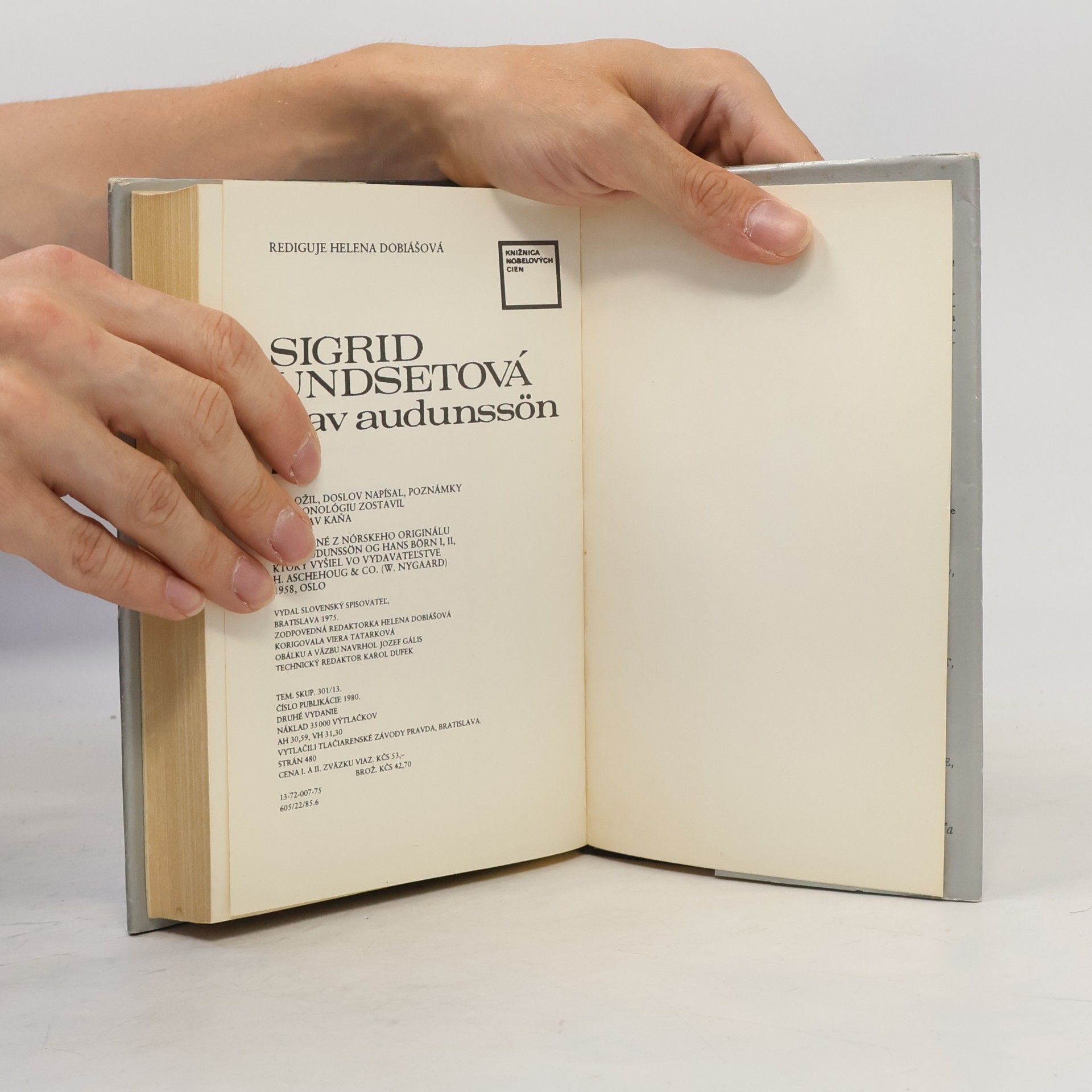 Sigrid Undset Olav Audunssohn 2