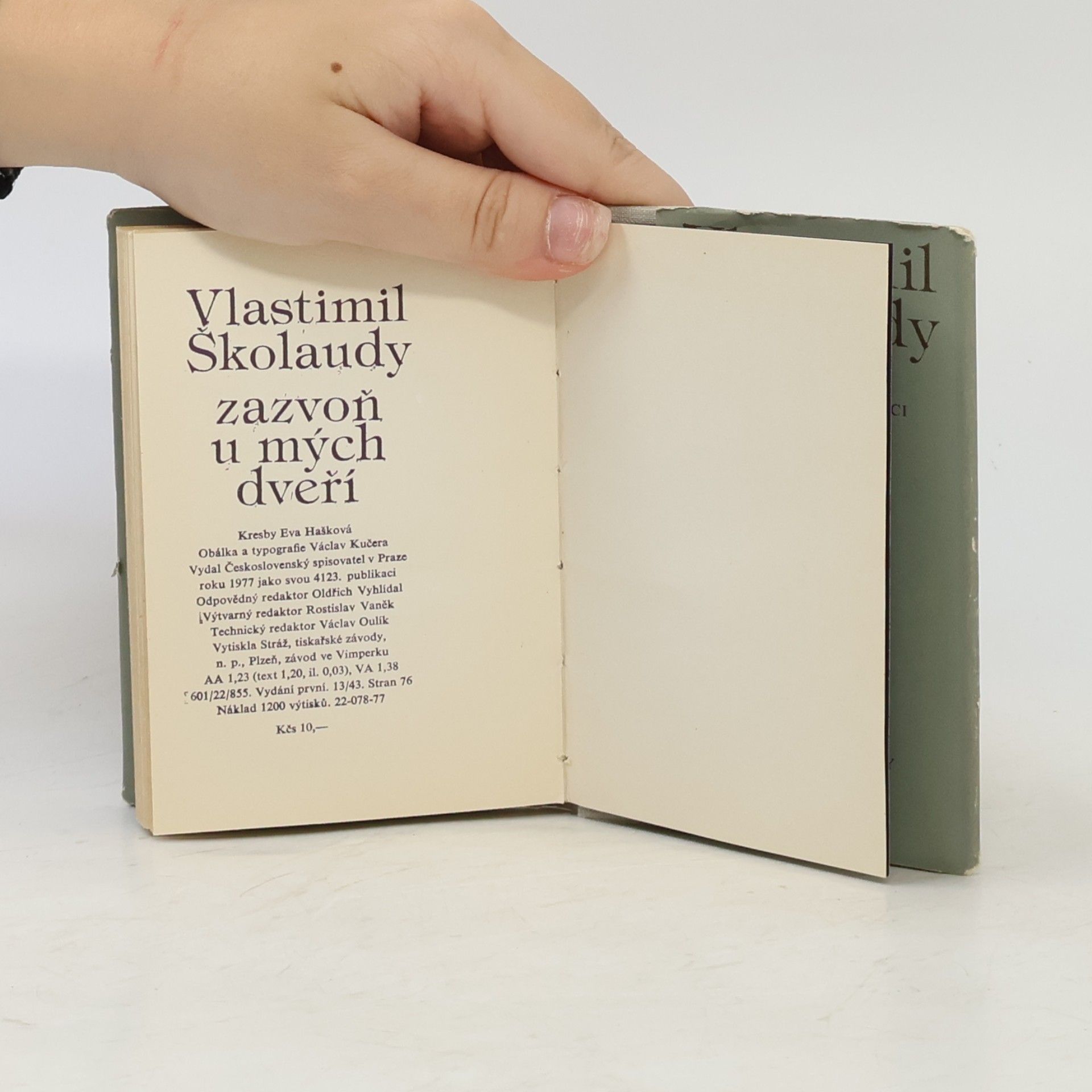 Vlastimil Školaudy Zazvoň u mých dveří