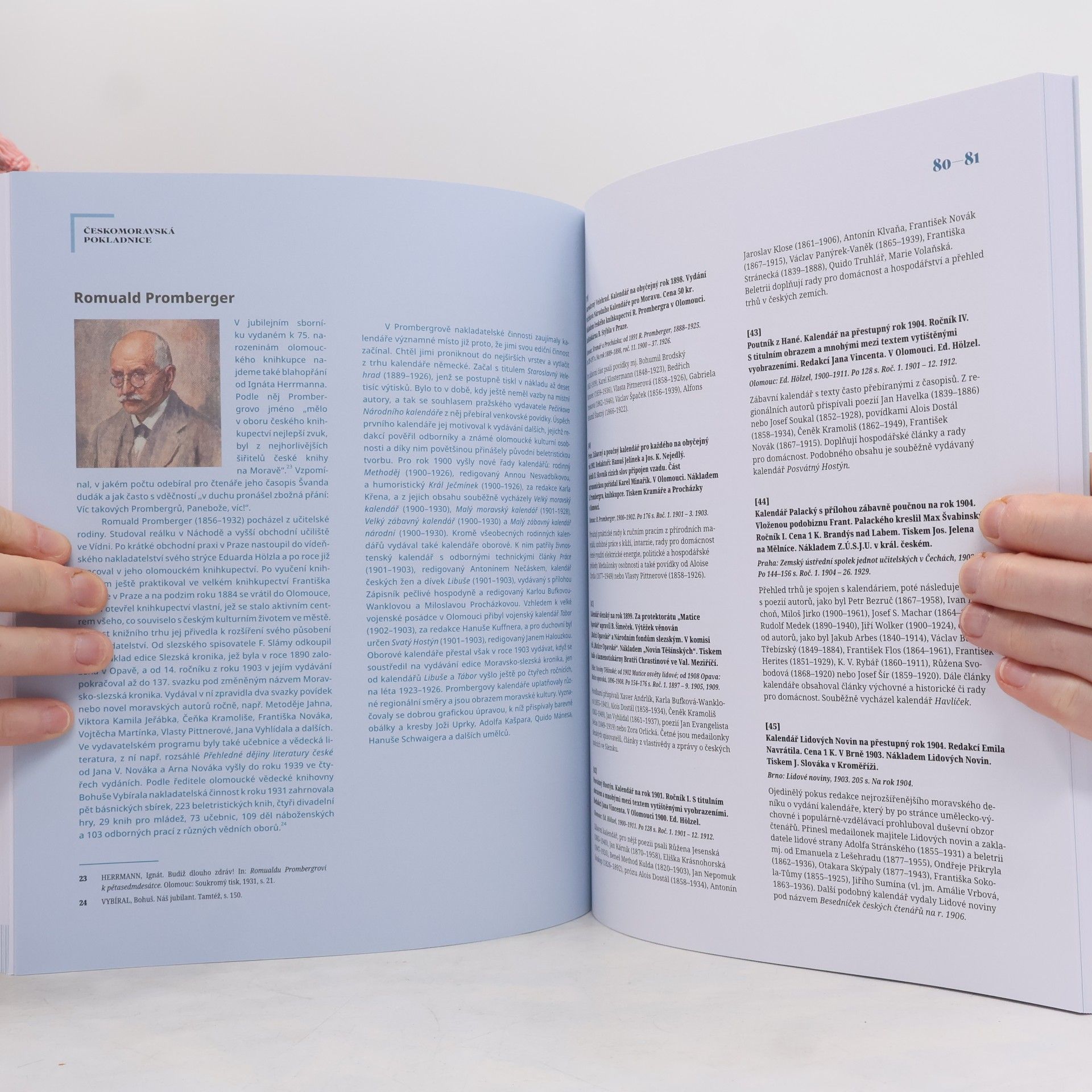 Tomáš Kubíček Českomoravská pokladnice: České kalendáře 19. a první poloviny 20. století (katalog k výstavě)