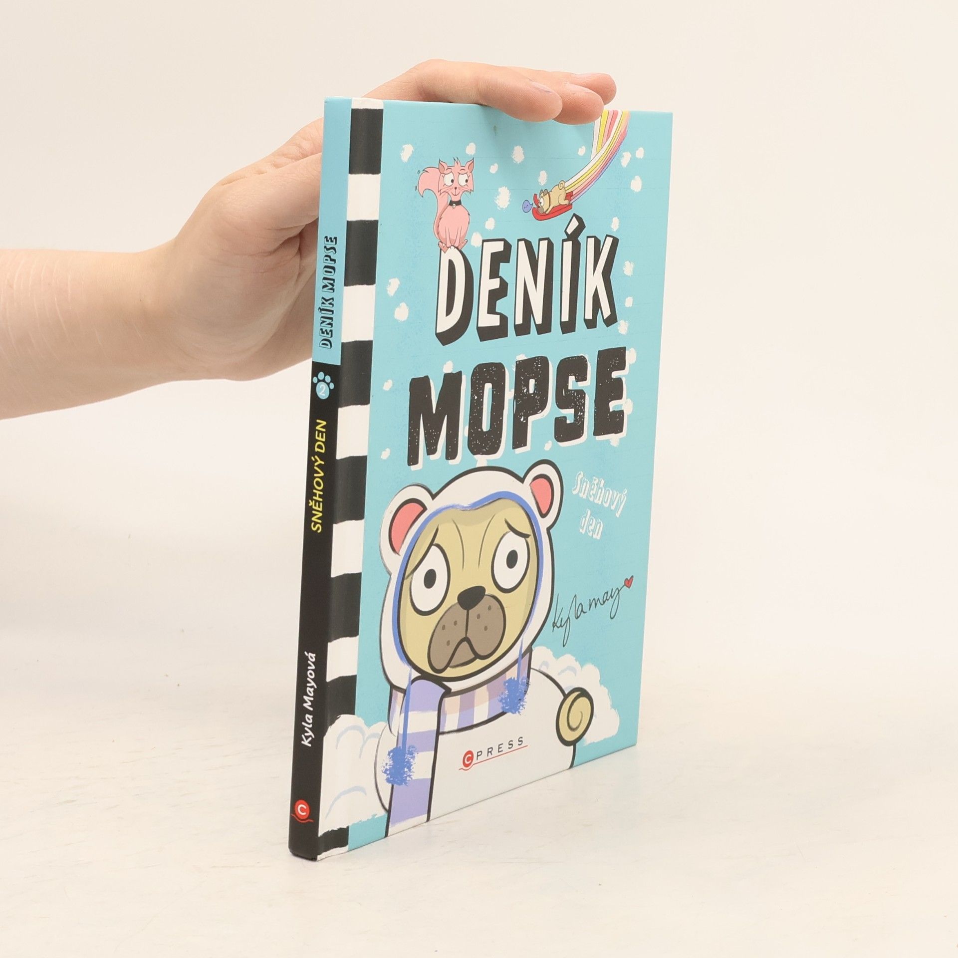 Kyla May Deník mopse: Sněhový den