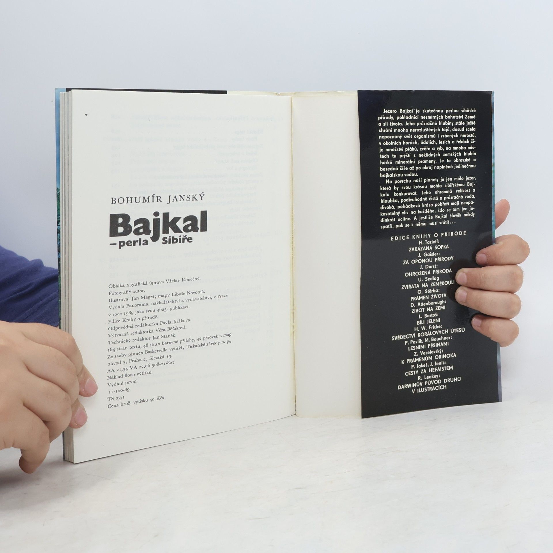 Bohumír Janský Bajkal. Perla Sibiře