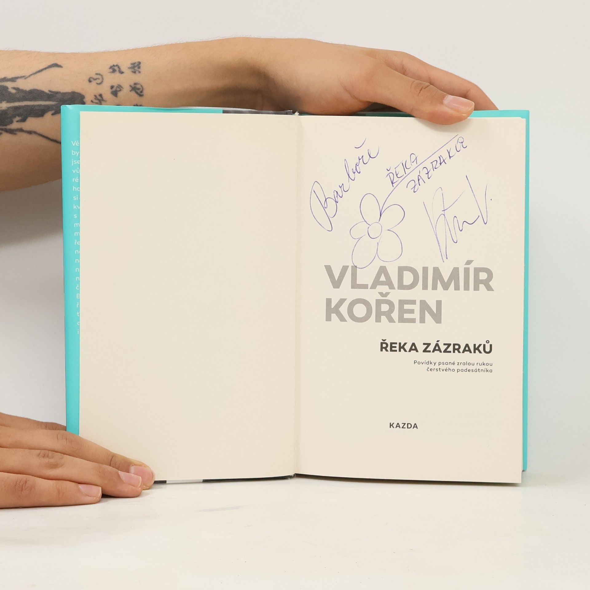 Vladimír Kořen Řeka zázraků : povídky psané zralou rukou čerstvého padesátníka