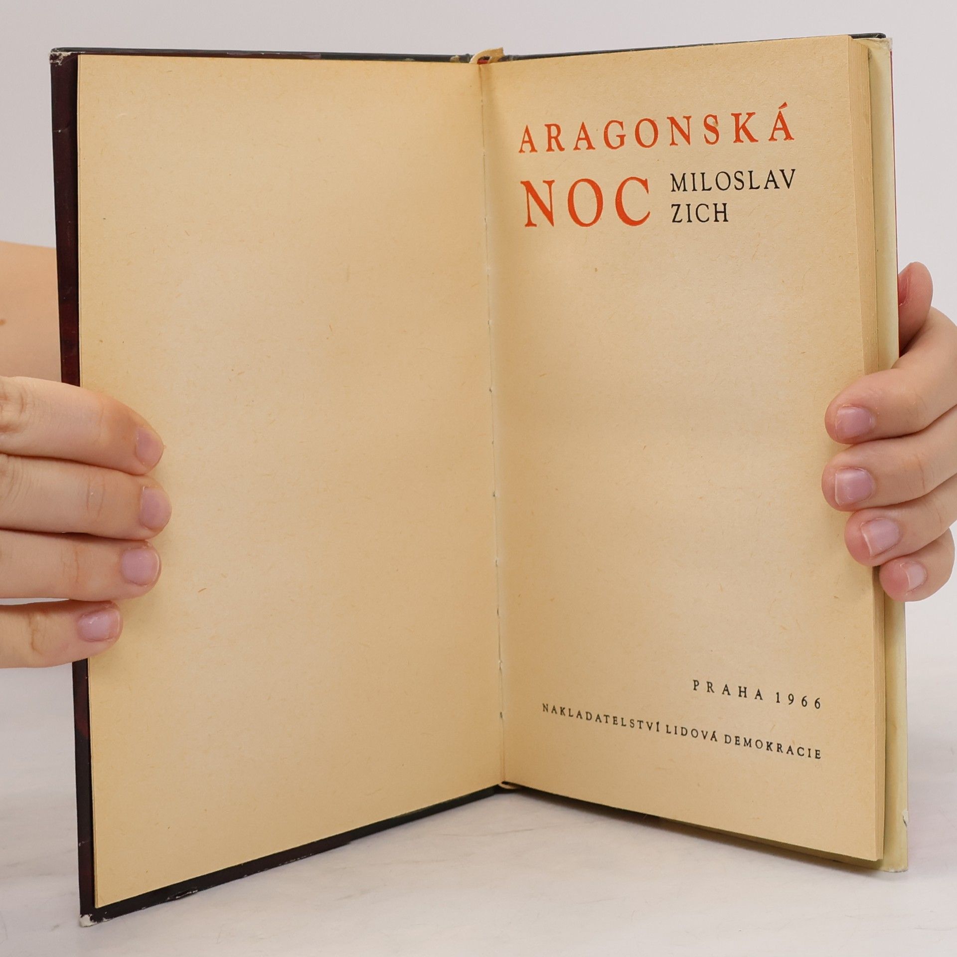 Miloslav Zich Aragonská noc