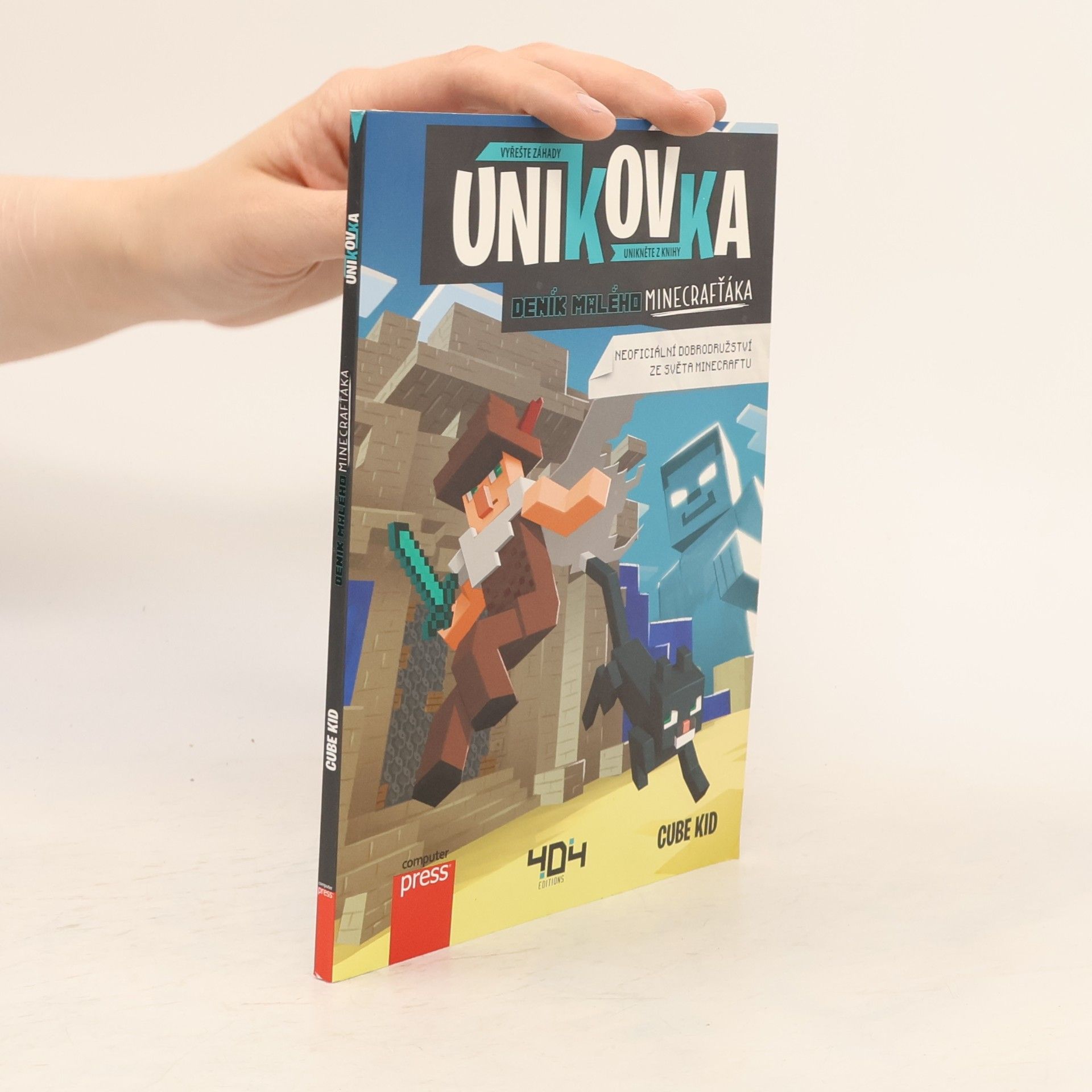 Cube Kid Deník malého minecrafťáka - únikovka