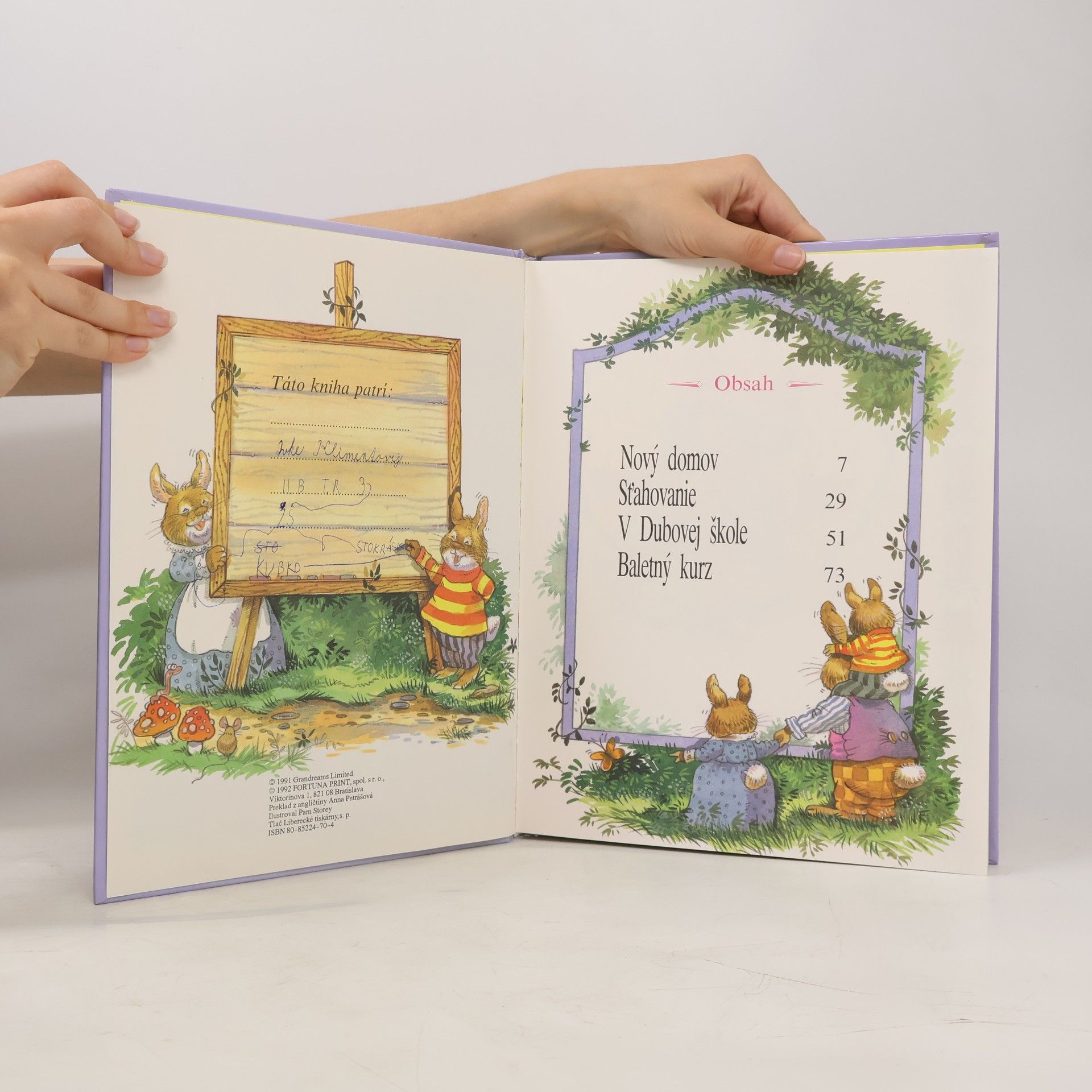 Autores varios Zajko Uško a jeho rodinka