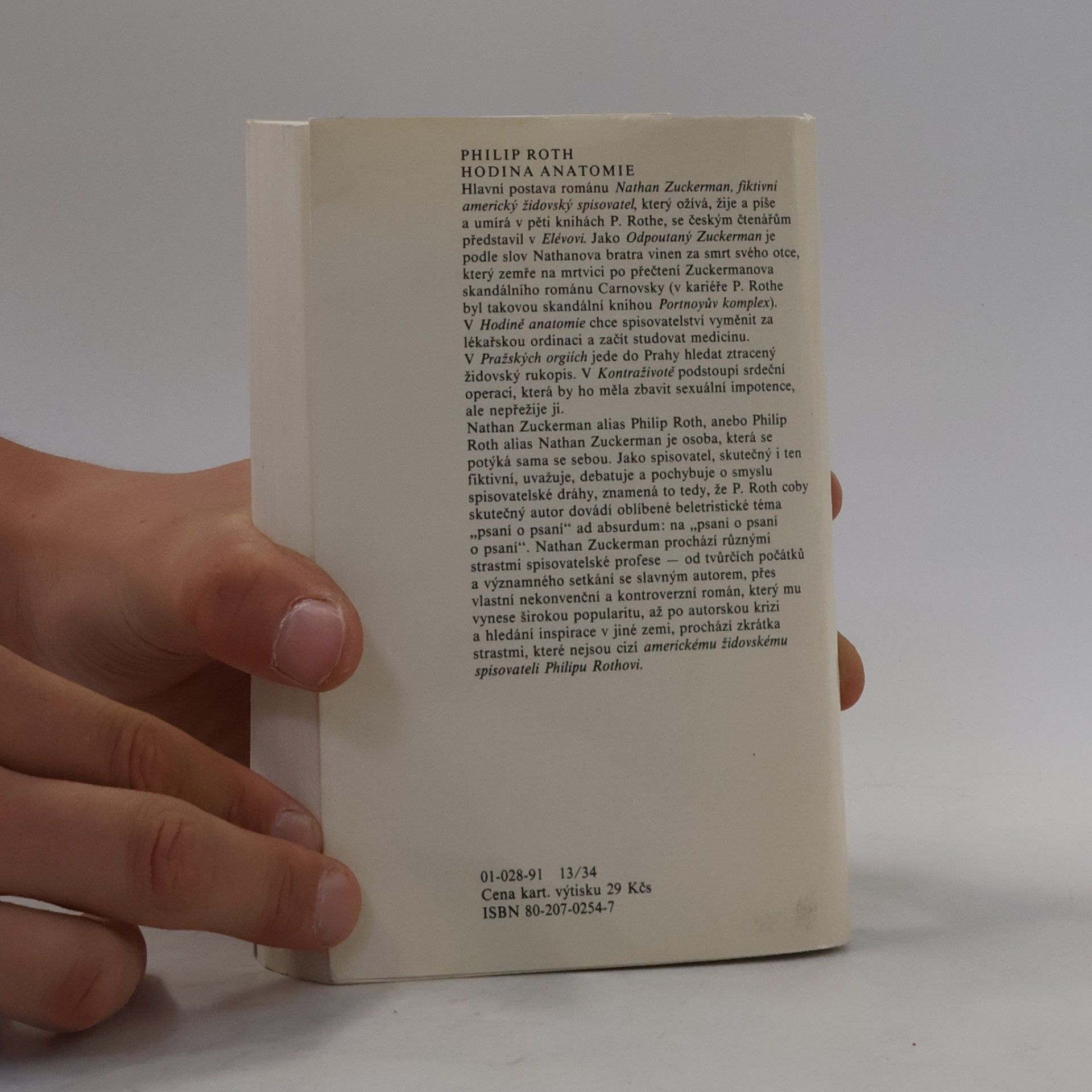 Philip Roth Hodina anatomie