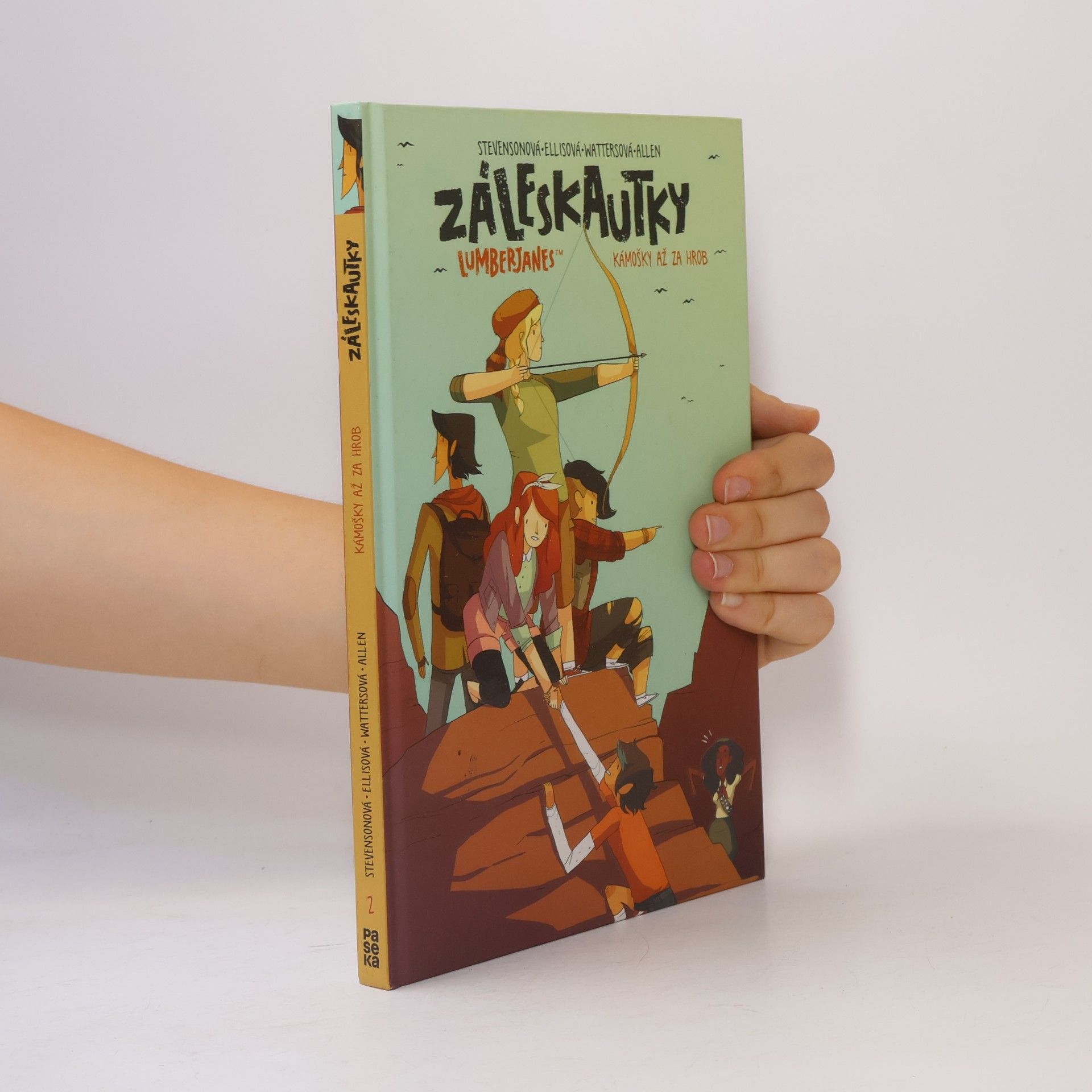 N.D. Stevenson Záleskautky. Lumberjanes. Kámošky až za hrob