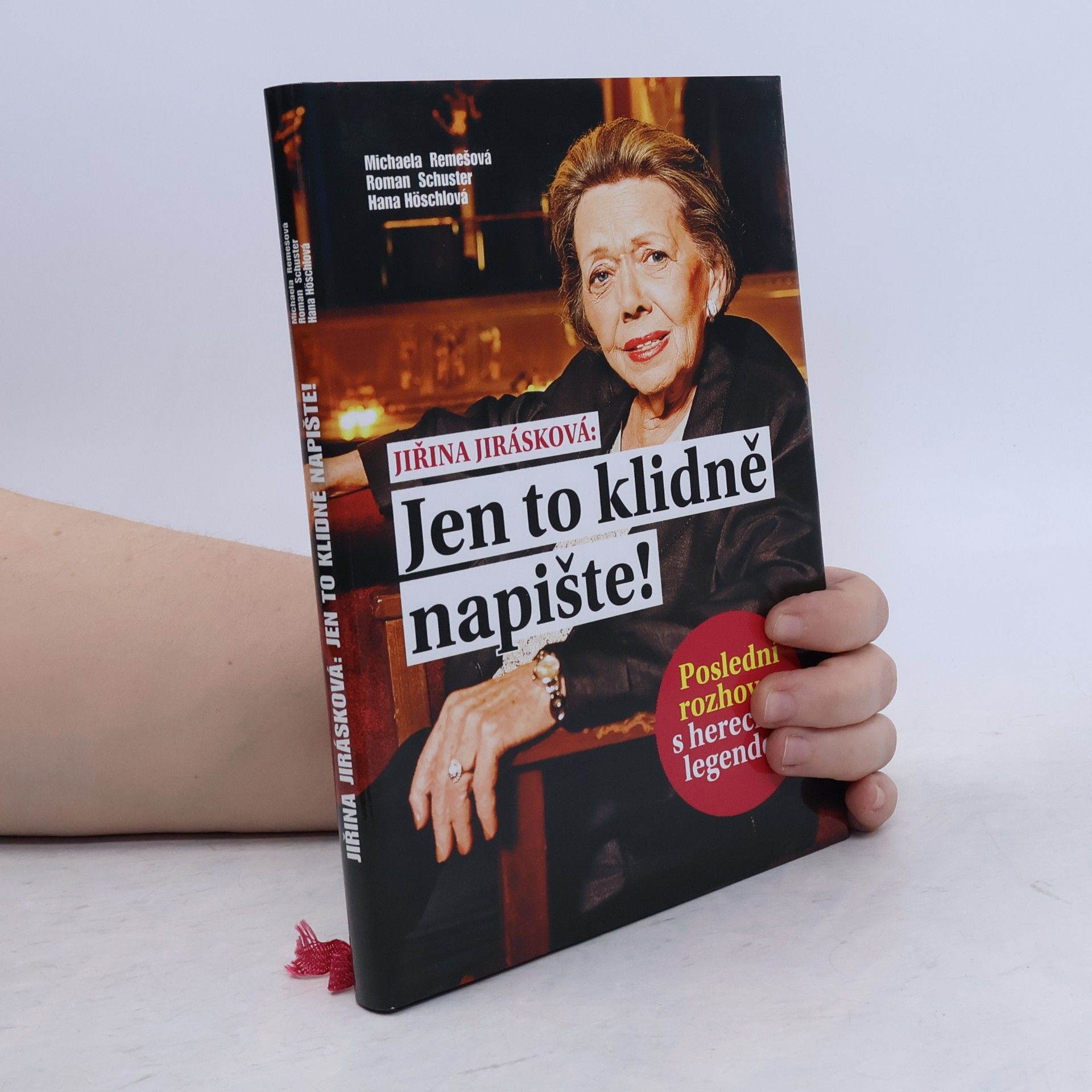 Roman Schuster Jiřina Jirásková. Jen to klidně napište!